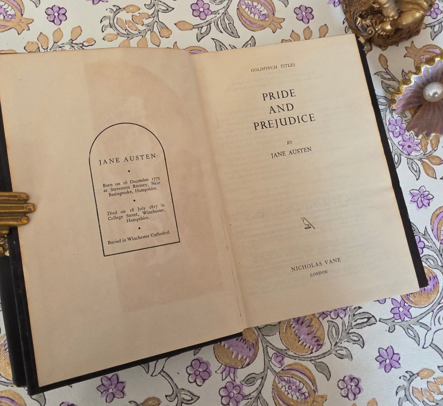 1947 Pride and Prejudice by Jane Austen, Vintage Book - Scarce Dust Jacket