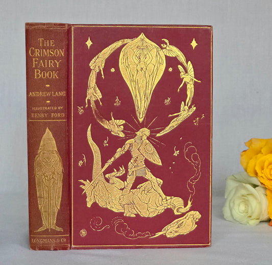 1903 The Crimson Fairy Book - First Edition - Illustrated
