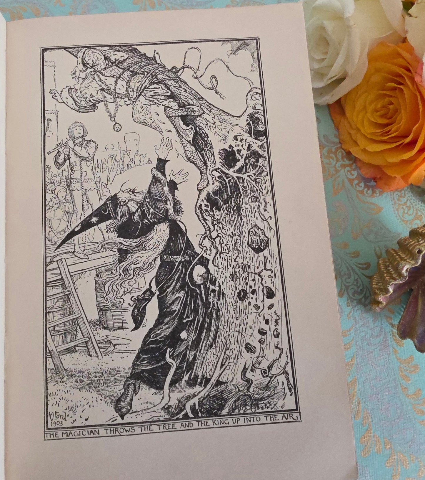 1903 The Crimson Fairy Book - First Edition - Illustrated