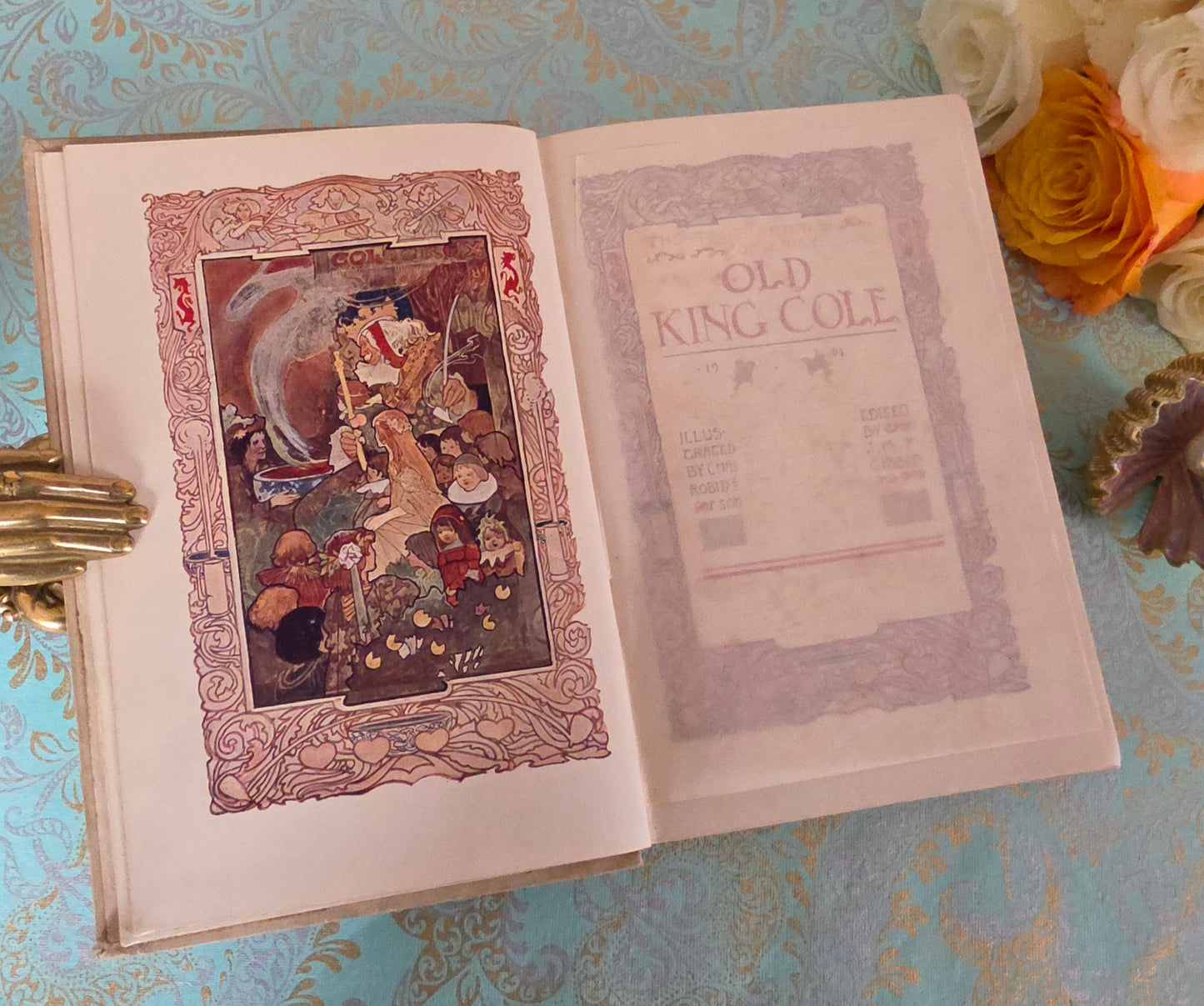 1901 The Reign of Old King Cole - Illustrated by Charles Robinson