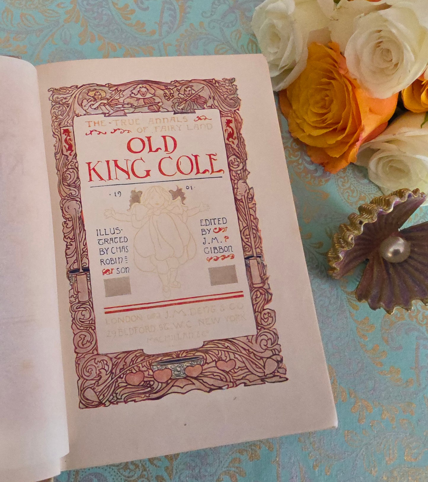 1901 The Reign of Old King Cole - Illustrated by Charles Robinson
