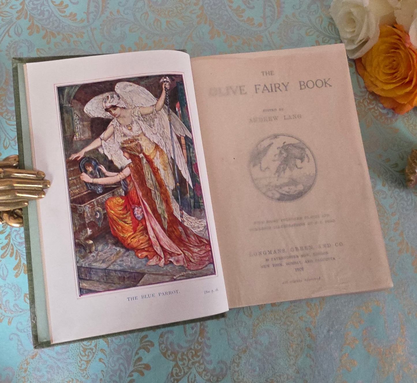 1907 The Olive Fairy Book - First Edition - Illustrated