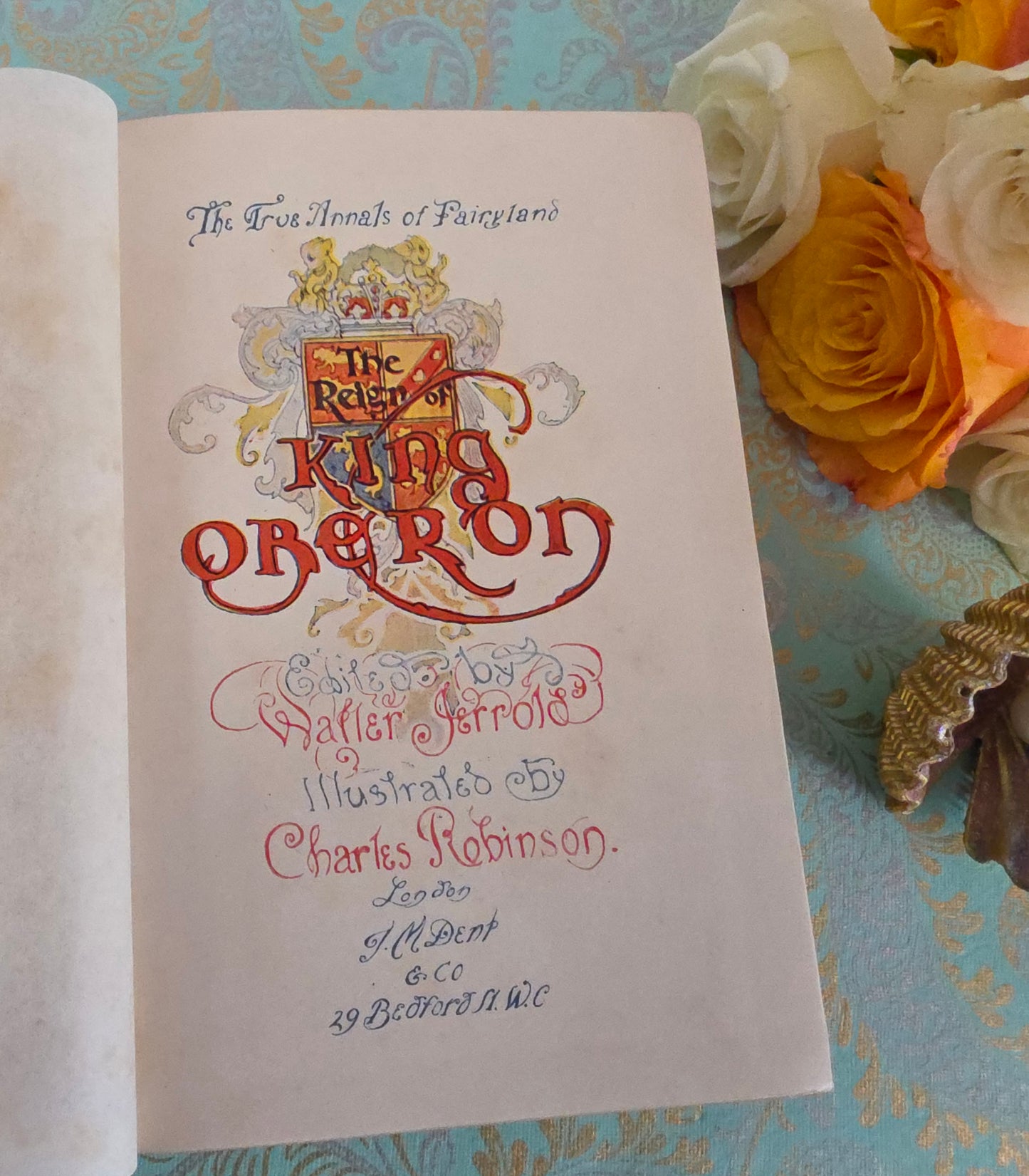 1902 The Reign of King Oberon - Illustrated by Charles Robinson