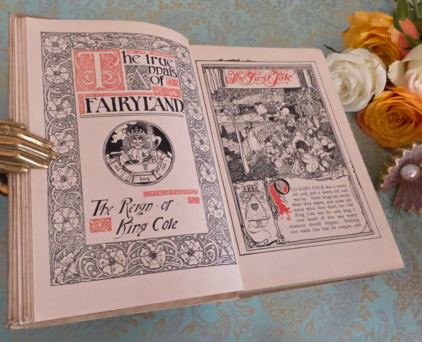 1901 The Reign of Old King Cole - Illustrated by Charles Robinson