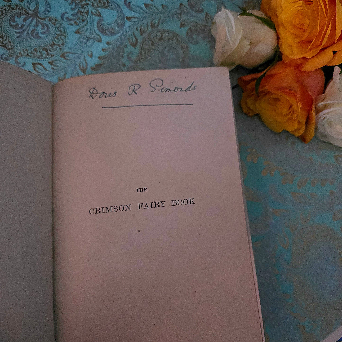 1903 The Crimson Fairy Book - First Edition - Illustrated