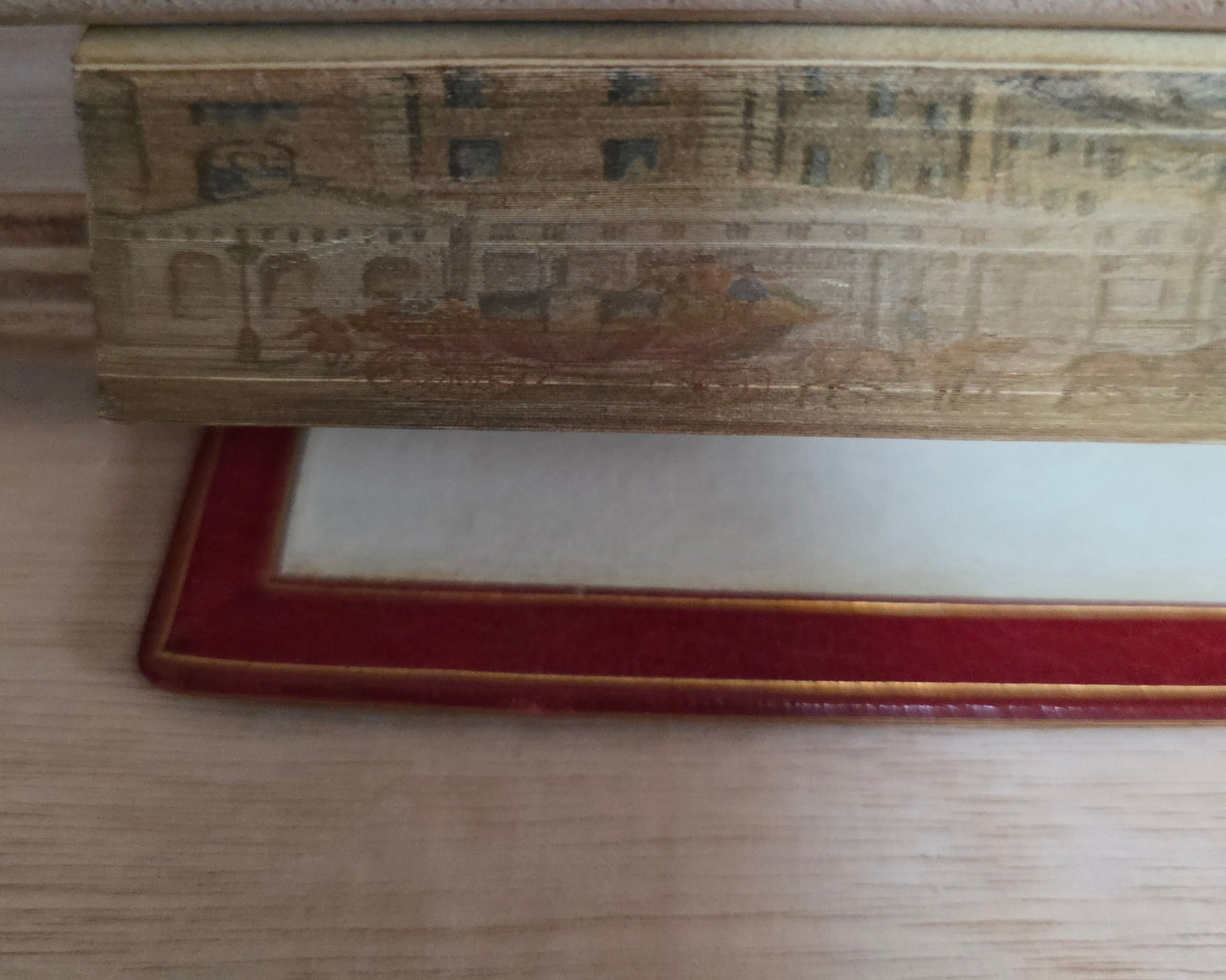 1833 Hidden Vanishing Fore-Edge Painting - Last Essays of Elia
