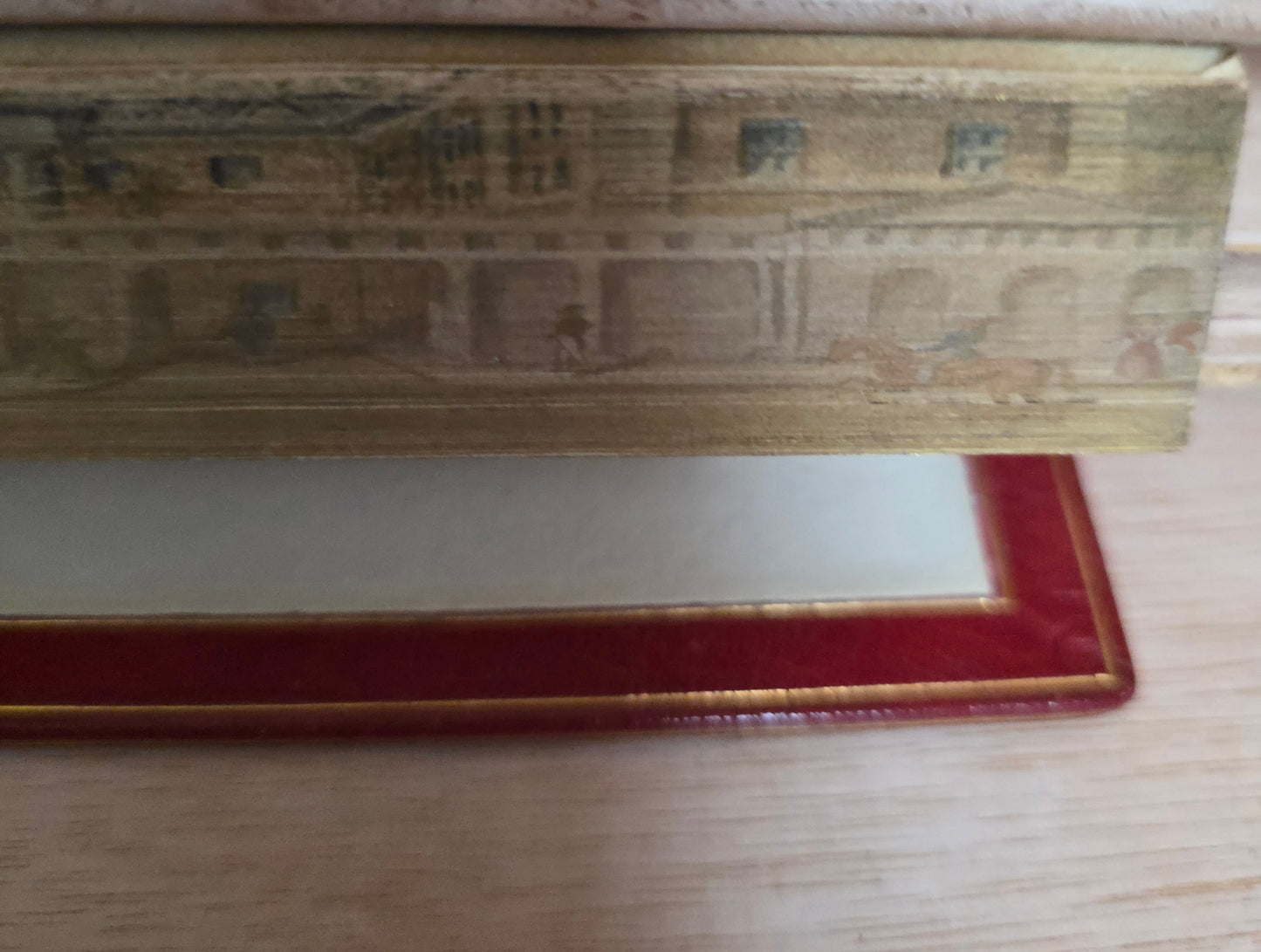 1833 Hidden Vanishing Fore-Edge Painting - Last Essays of Elia