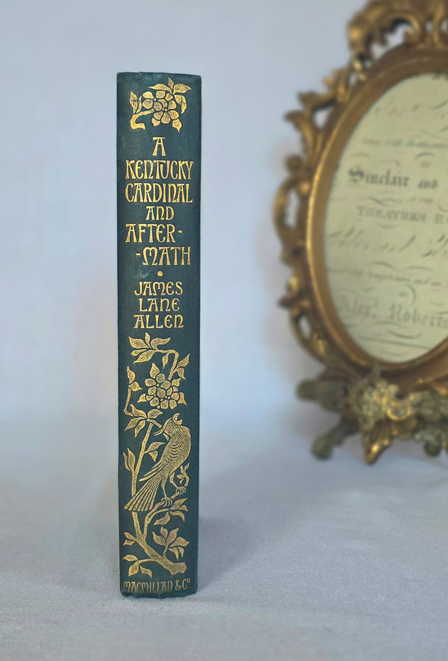 1901 A Kentucky Cardinal and Aftermath by James Lane Allen / Macmillan & Co., London / Beautifully Illustrated Throughout by Hugh Thomson