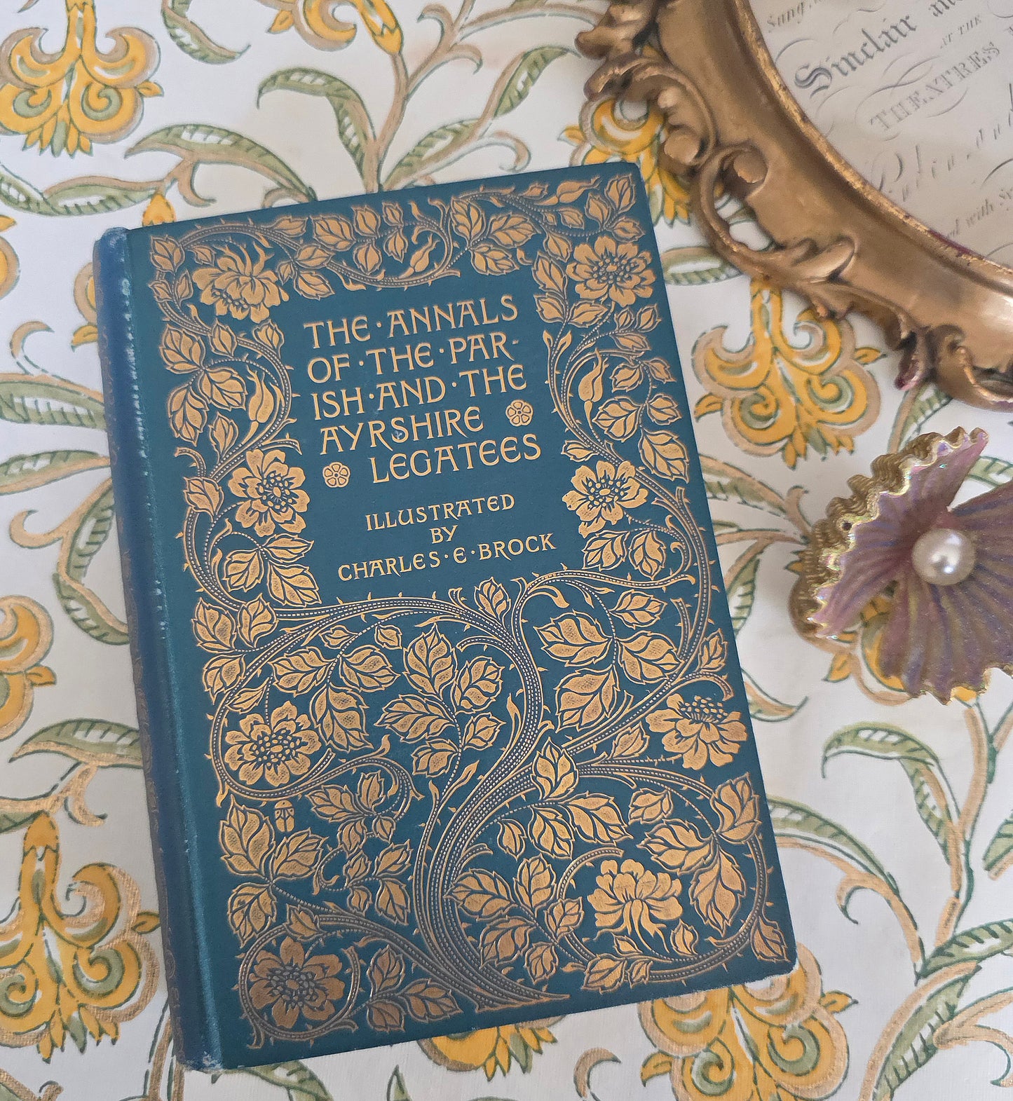 1896 Two Novels by John Galt - Brock Illustrations and Turbayne Covers