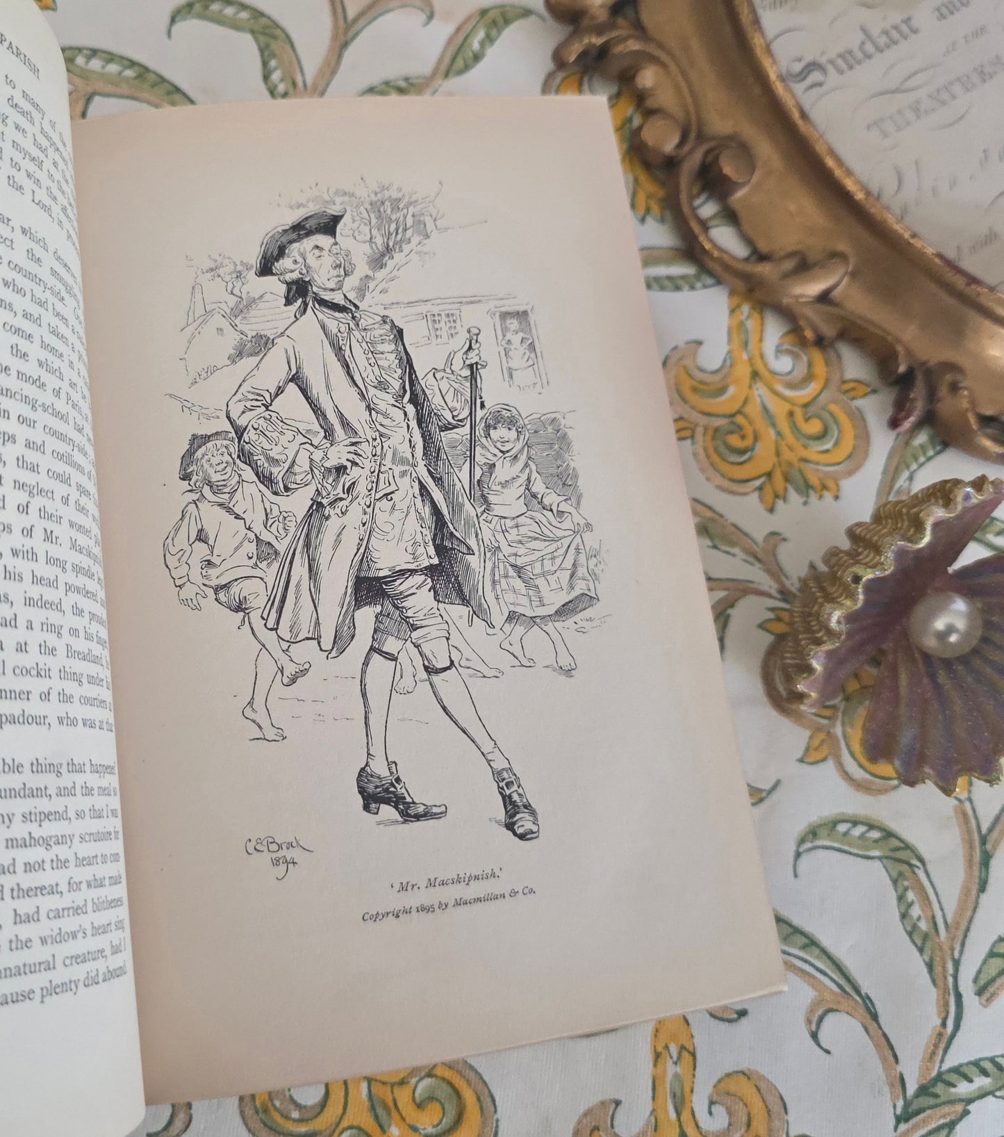 1896 Two Novels by John Galt - Brock Illustrations and Turbayne Covers