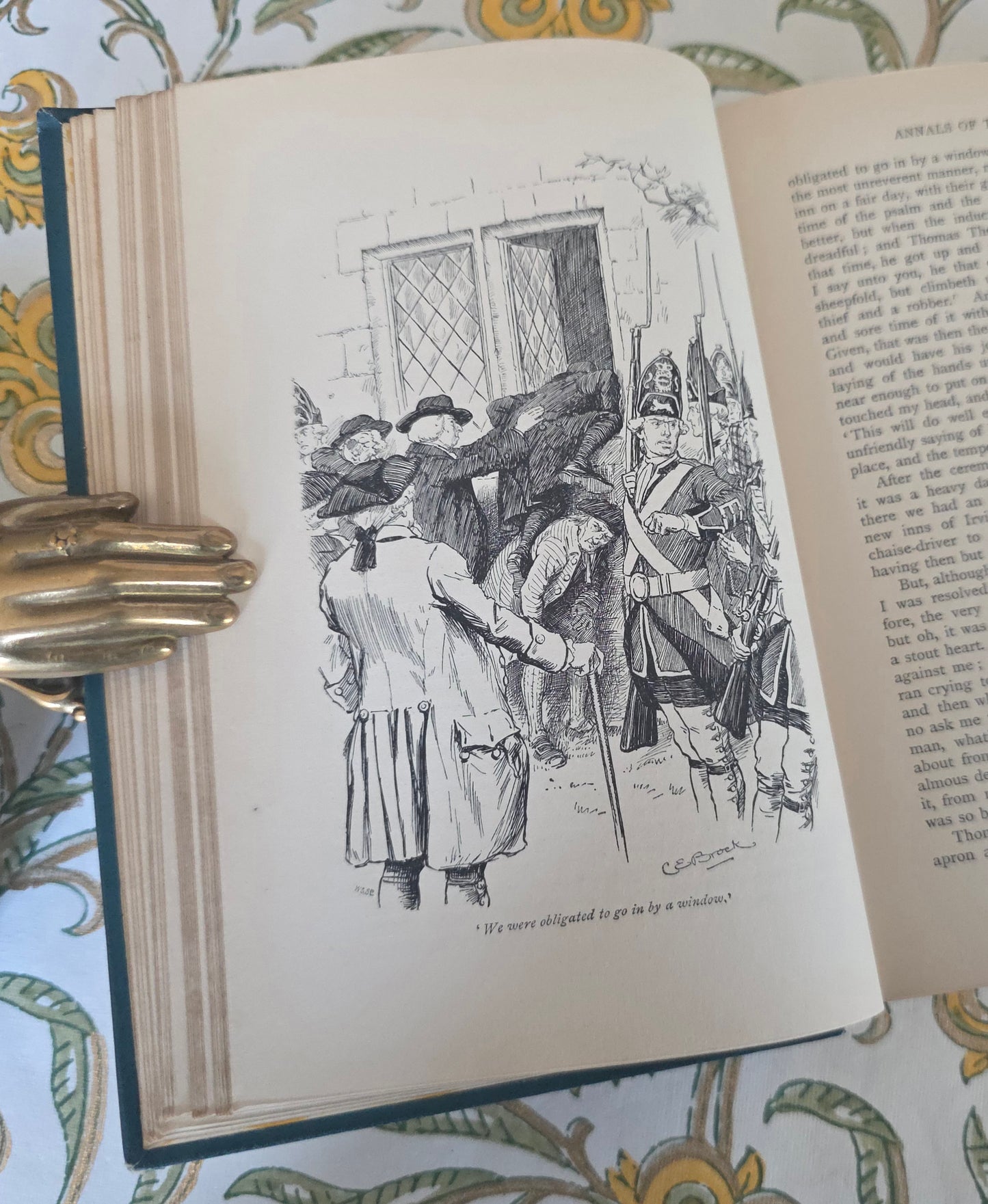 1896 Two Novels by John Galt - Brock Illustrations and Turbayne Covers