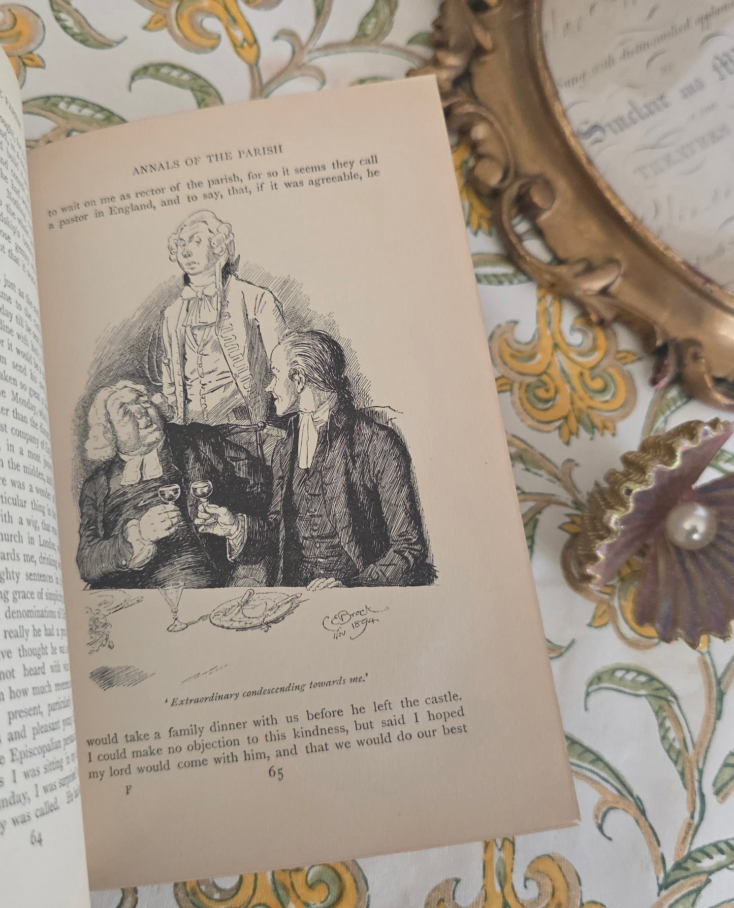 1896 Two Novels by John Galt - Brock Illustrations and Turbayne Covers