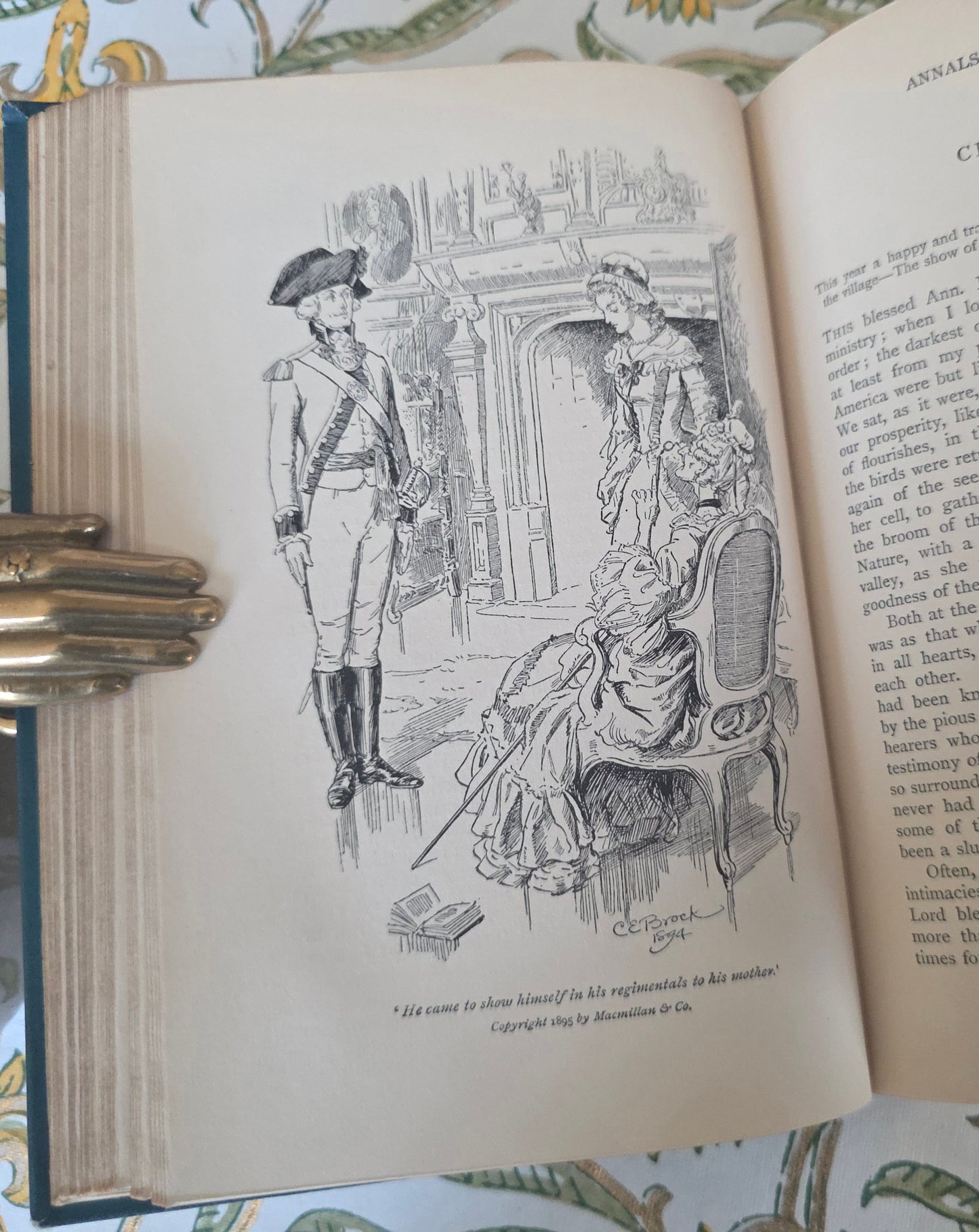1896 Two Novels by John Galt - Brock Illustrations and Turbayne Covers