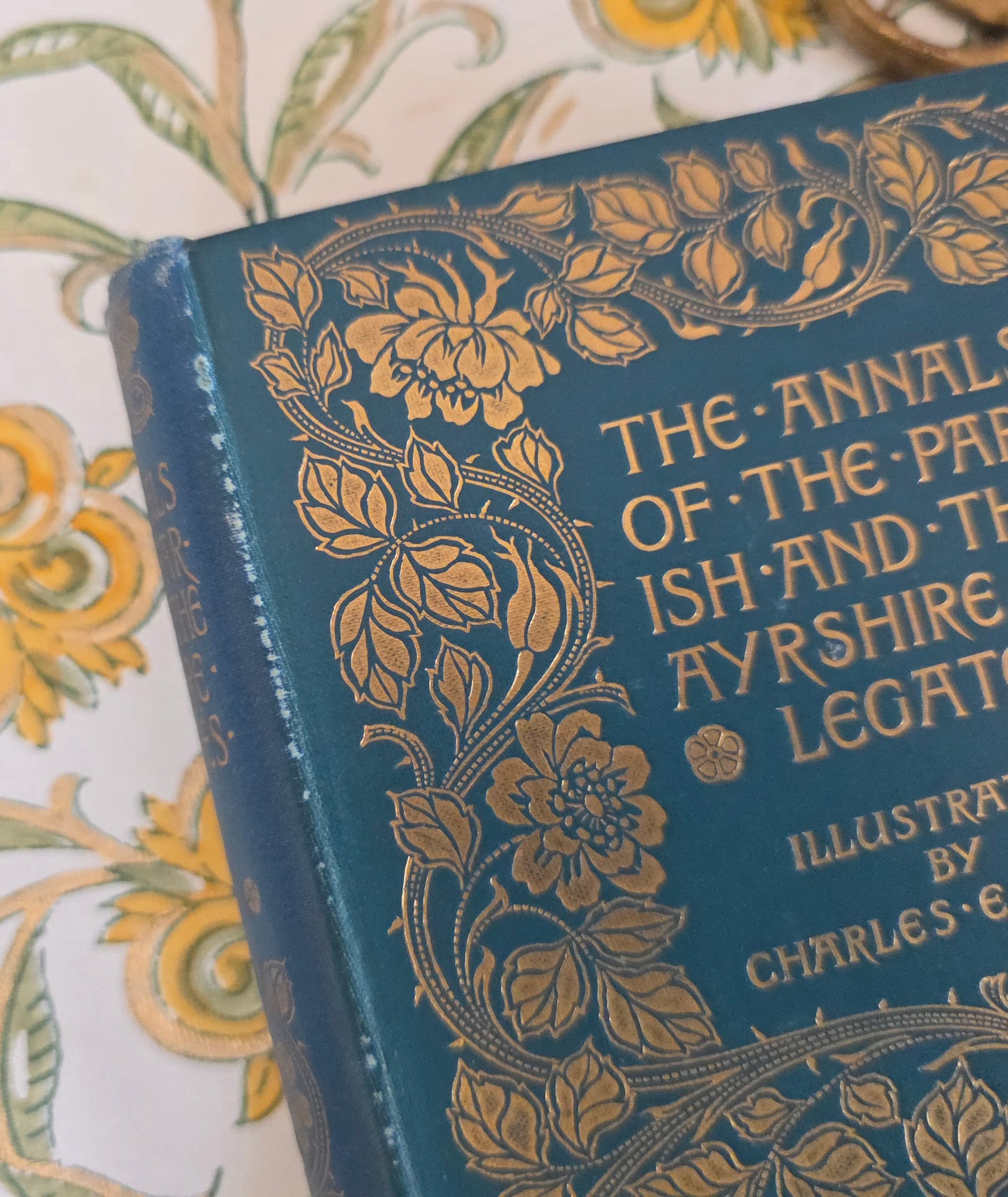 1896 Two Novels by John Galt - Brock Illustrations and Turbayne Covers
