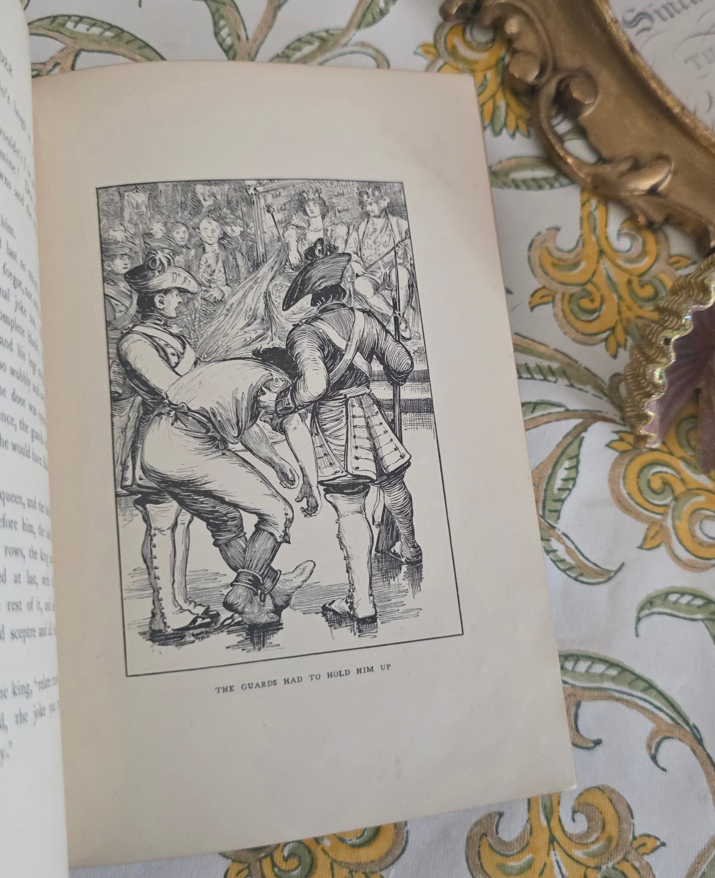 1898 Beyond the Border by Walter Douglas Campbell / Beautiful Boards / Richly Illustrated by Helen Stratton