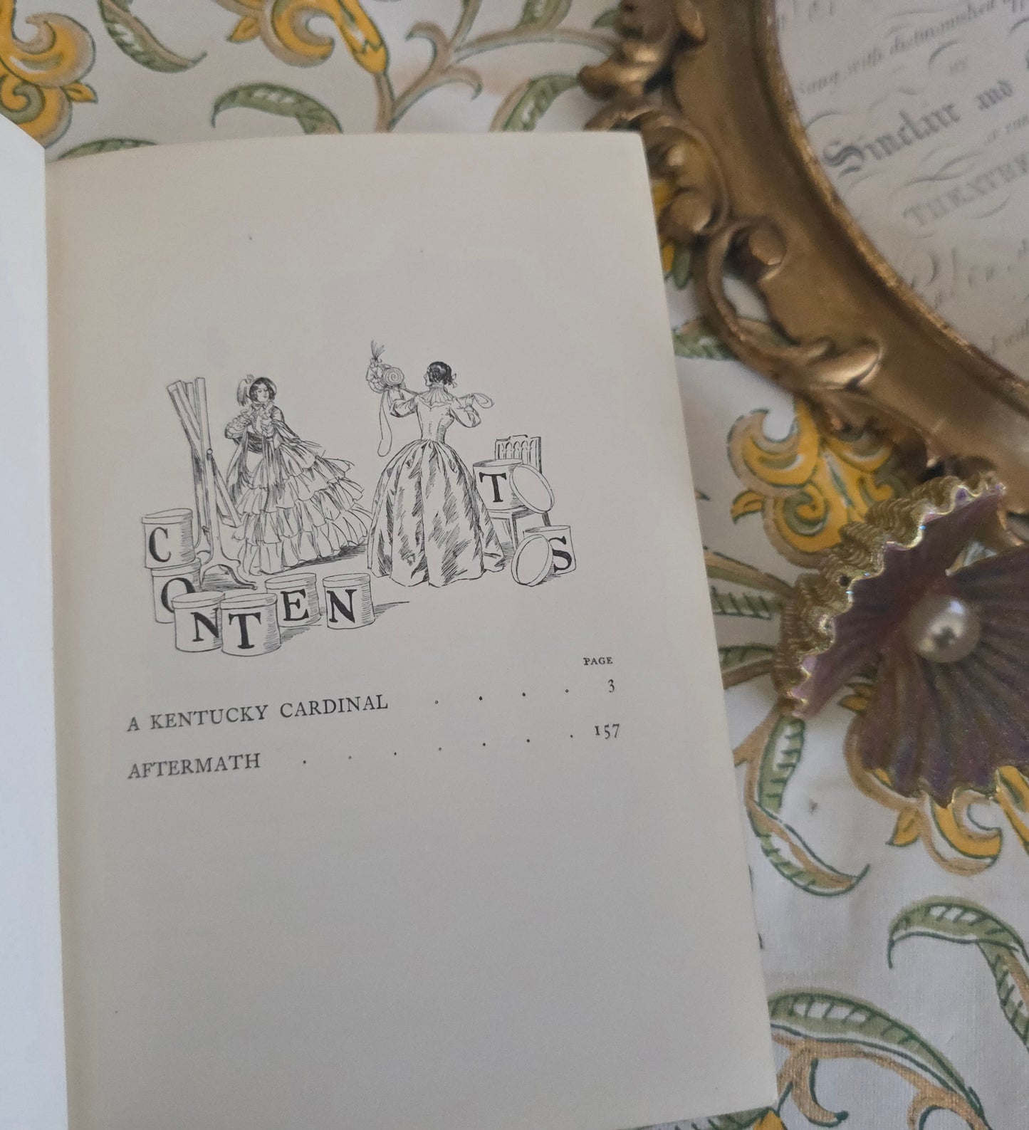 1901 A Kentucky Cardinal and Aftermath by James Lane Allen / Macmillan & Co., London / Beautifully Illustrated Throughout by Hugh Thomson