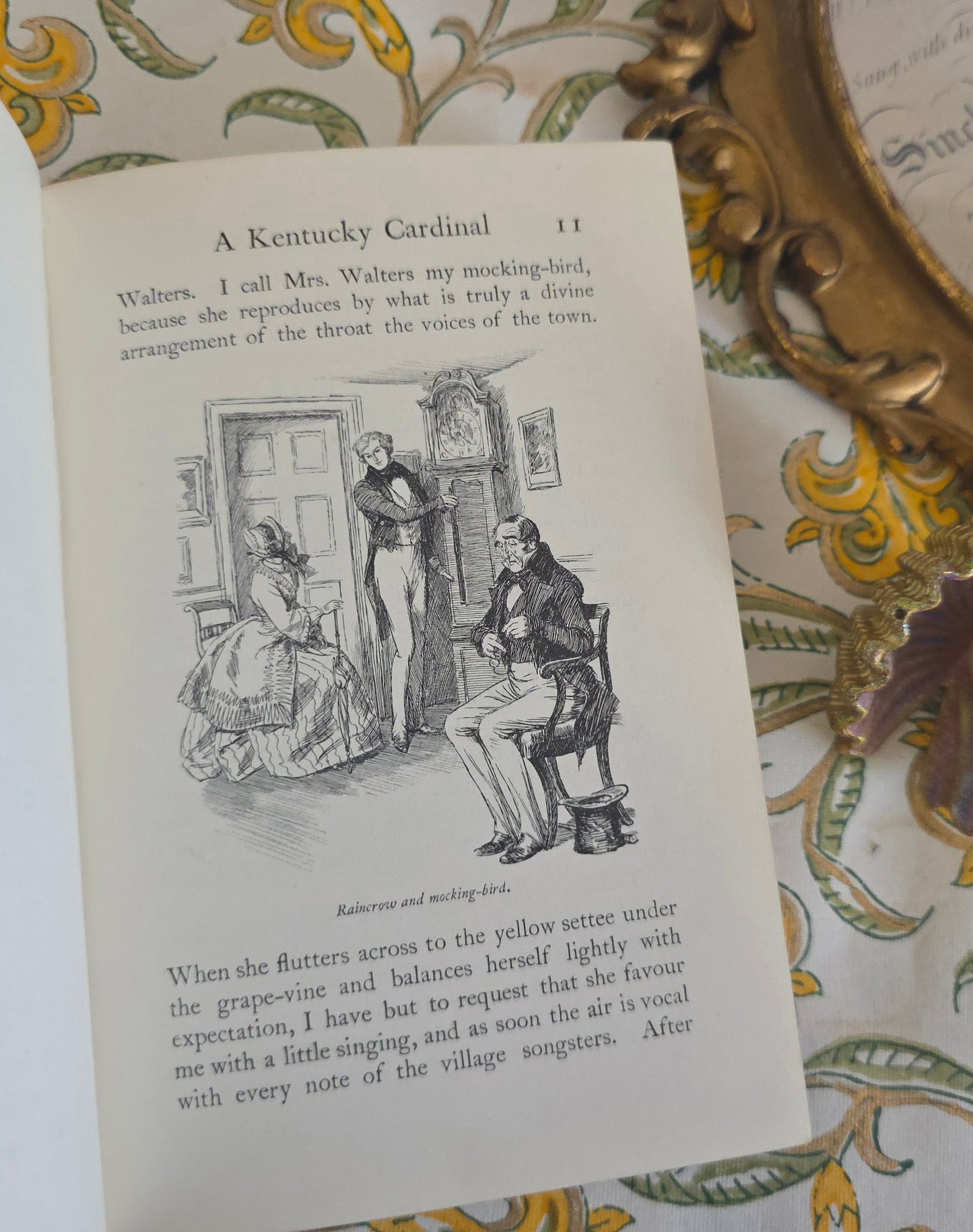 1901 A Kentucky Cardinal and Aftermath by James Lane Allen / Macmillan & Co., London / Beautifully Illustrated Throughout by Hugh Thomson