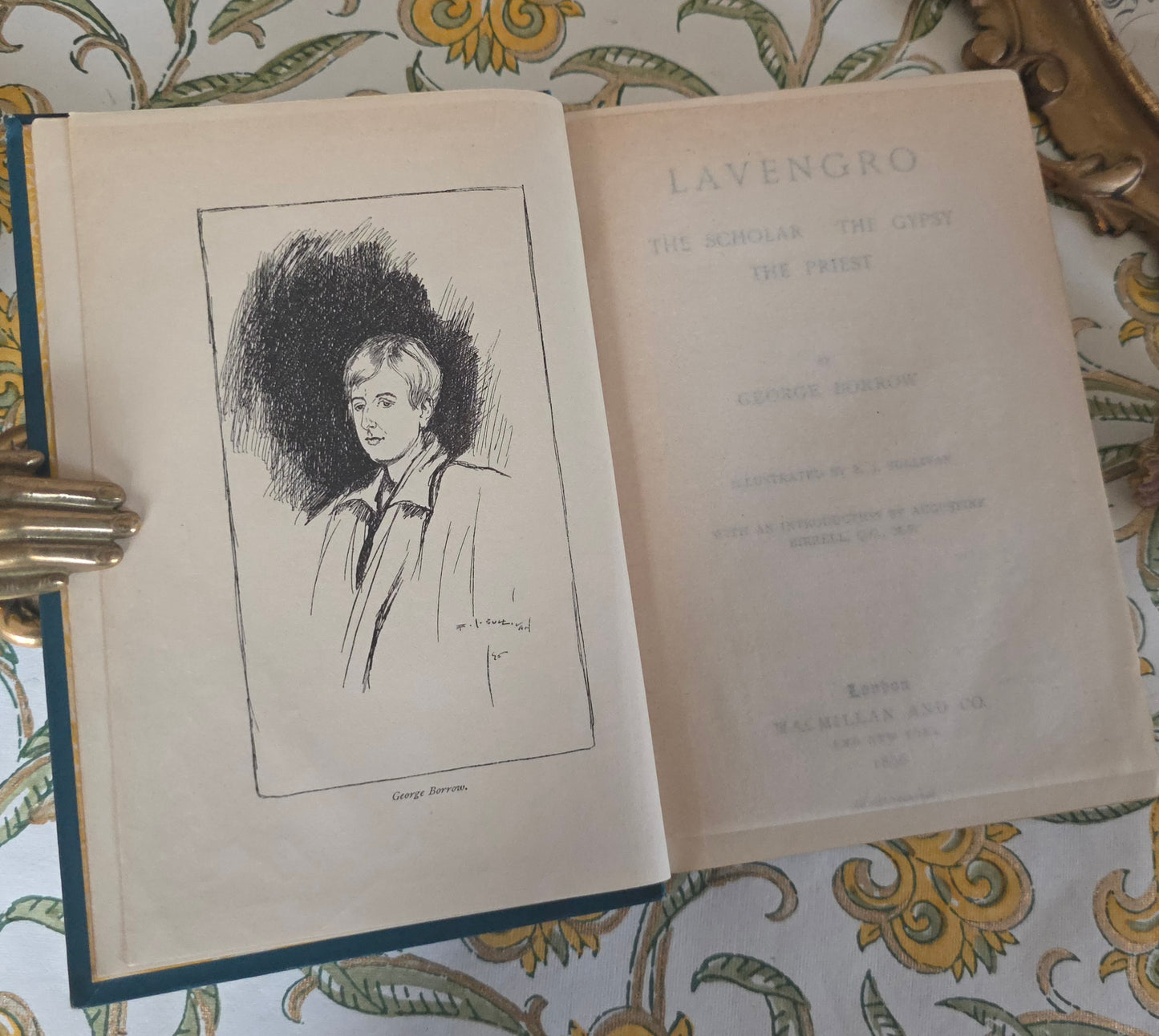 1896 Lavengro by George Borrow - Illustrated and Turbayne Covers