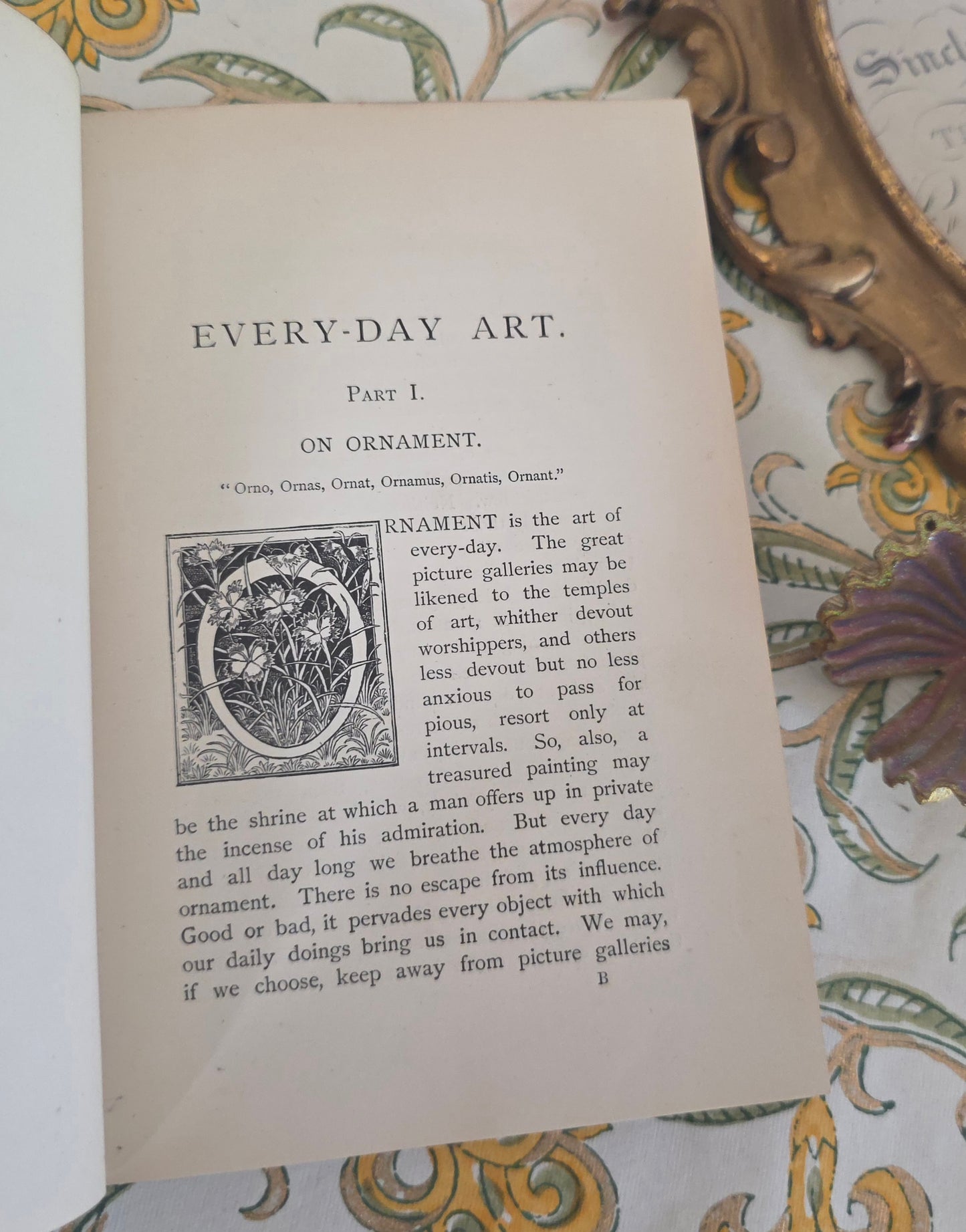 1882 Everyday Art by Lewis Foreman Day / BT Batsford, London / Beautiful Decorative Boards