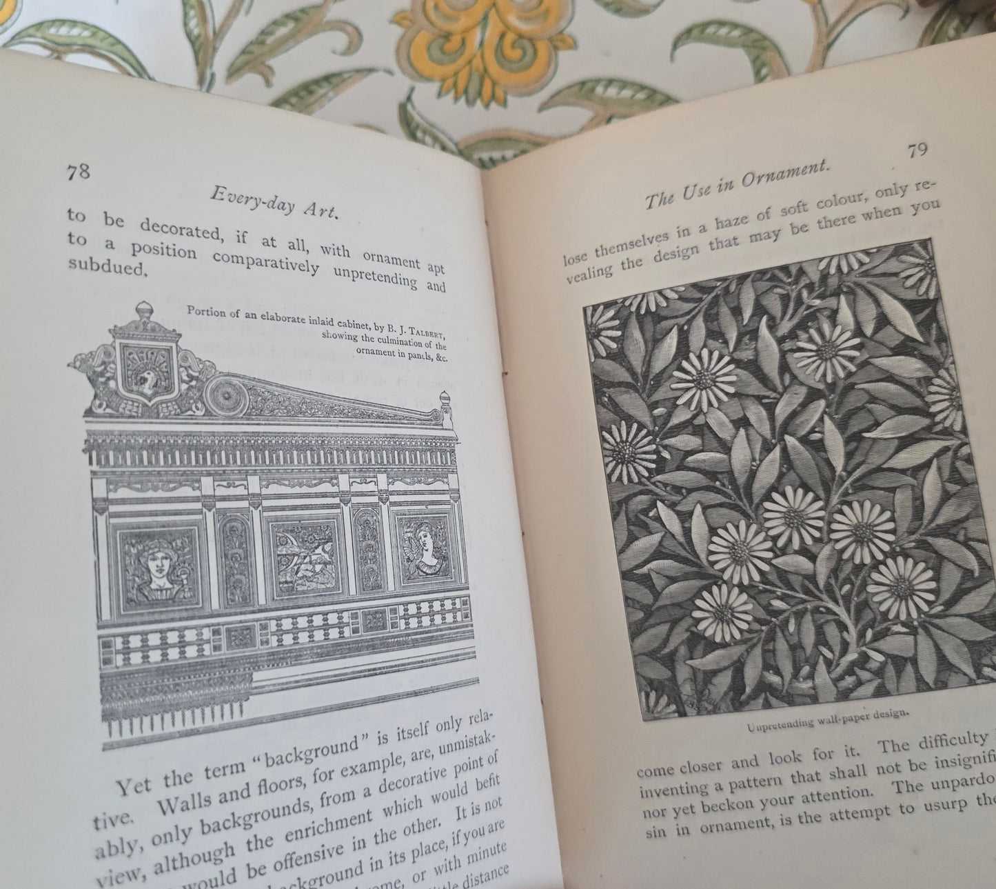 1882 Everyday Art by Lewis Foreman Day / BT Batsford, London / Beautiful Decorative Boards
