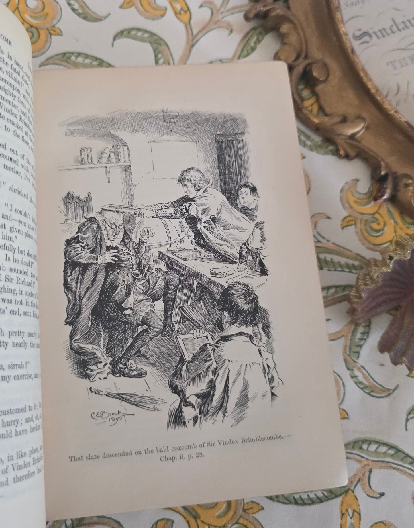 1896 Westward Ho! By Charles Kingsley - Brock Illustrations and Turbayne Covers