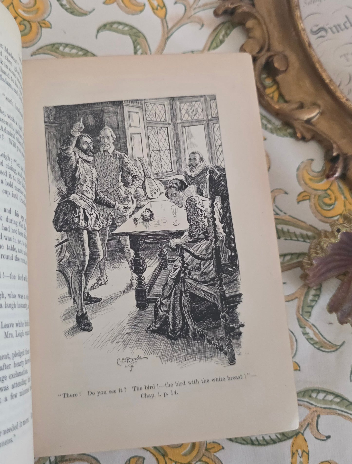 1896 Westward Ho! By Charles Kingsley - Brock Illustrations and Turbayne Covers