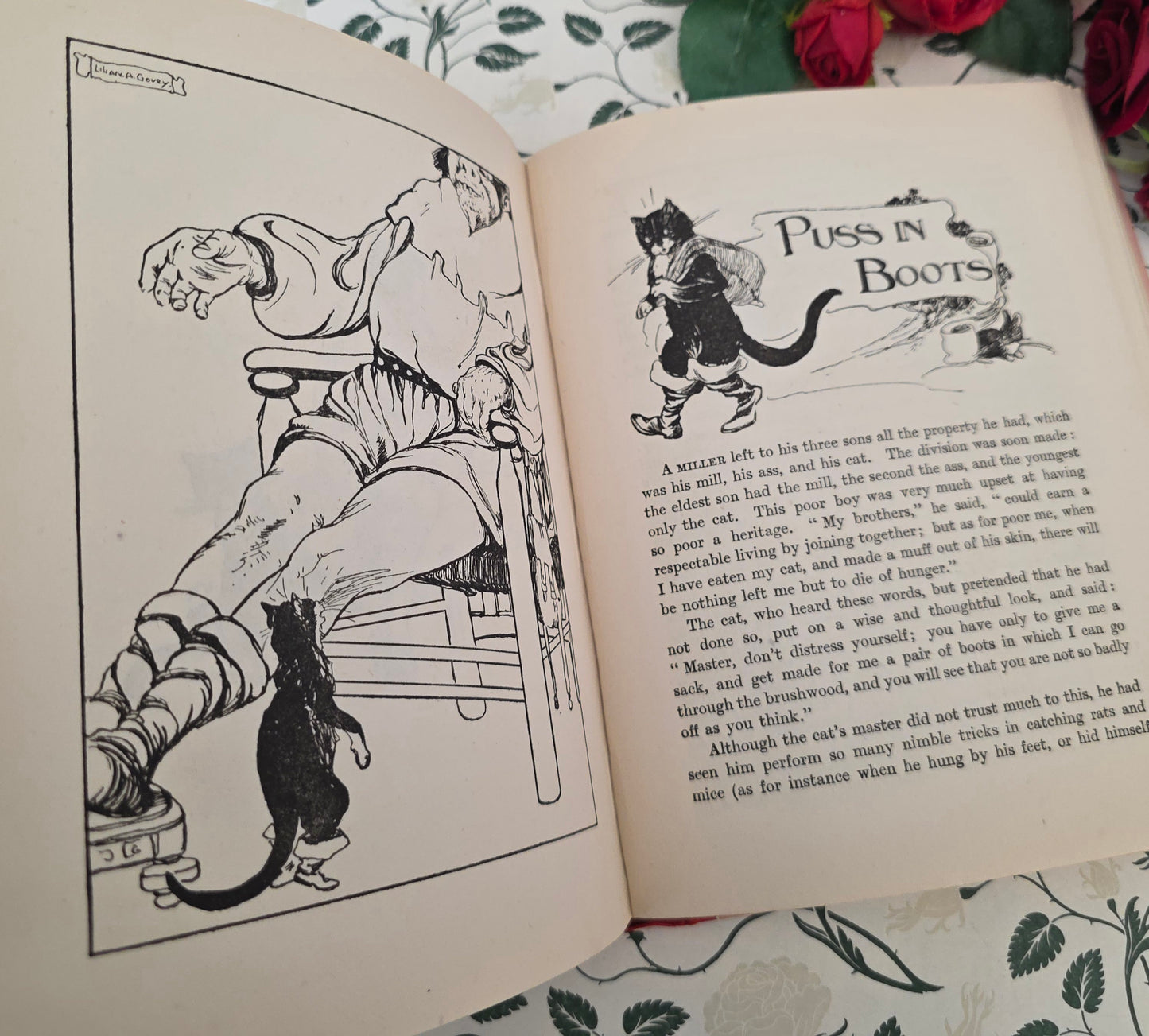 c1912 The Rose Book of the Fairies - Illustrated Antique Book