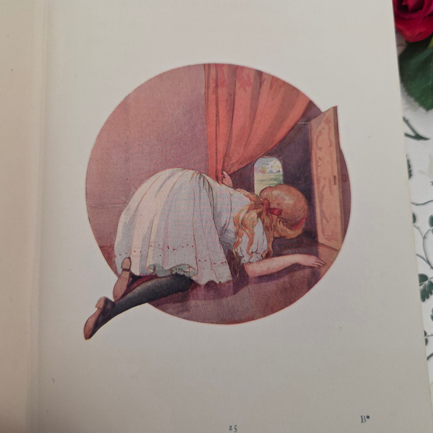 1925 Alice's Adventures in Wonderland by Lewis Carroll - Illustrated Antique Book