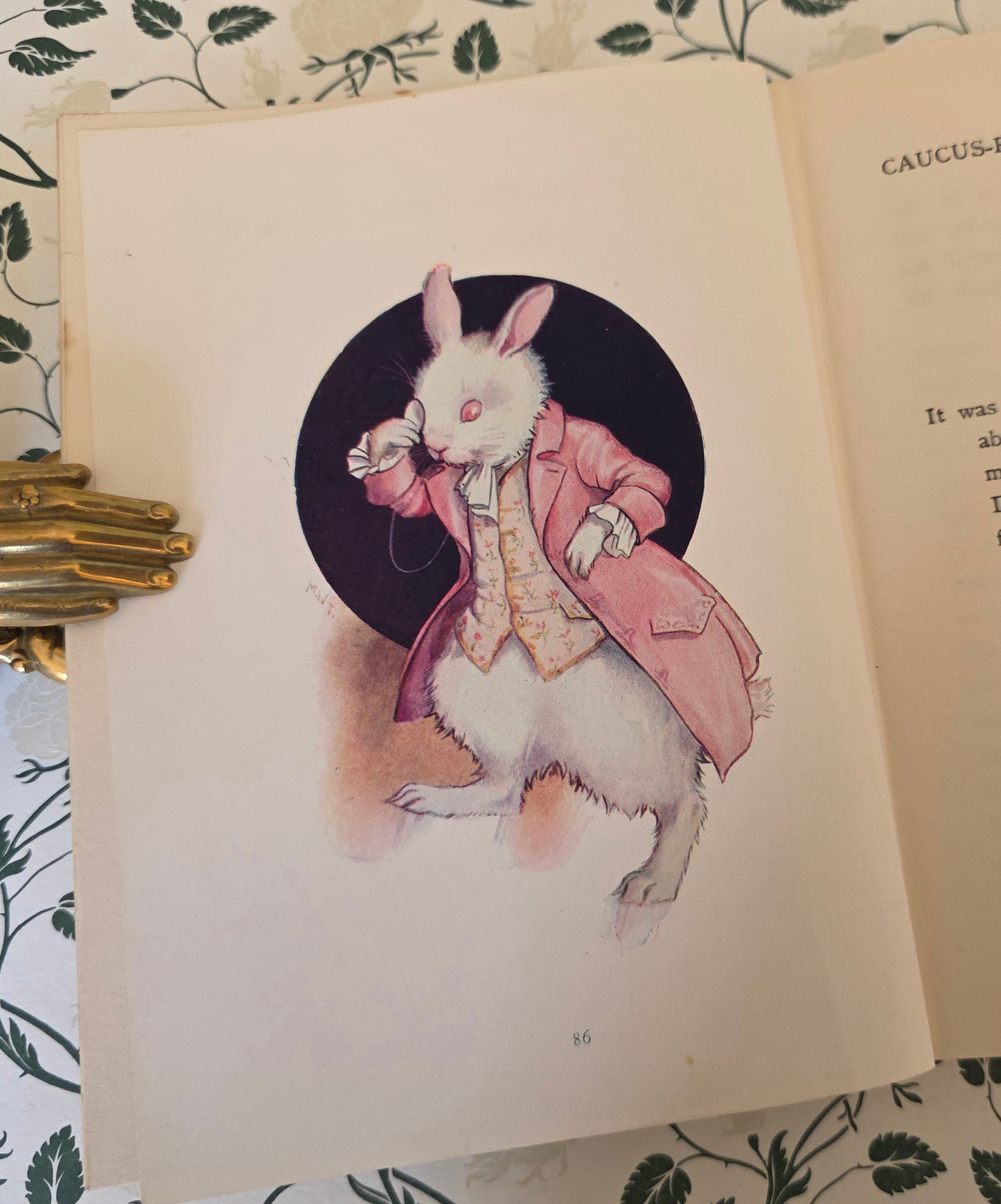 1925 Alice's Adventures in Wonderland by Lewis Carroll - Illustrated Antique Book