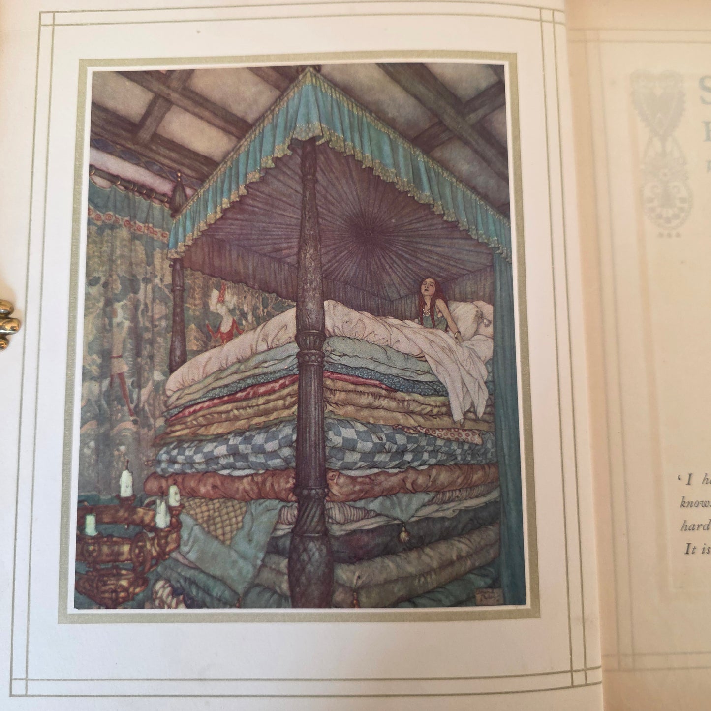 1911 Stories From Hans Andersen / 1st Edition Thus - Illustrated by Edmund Dulac
