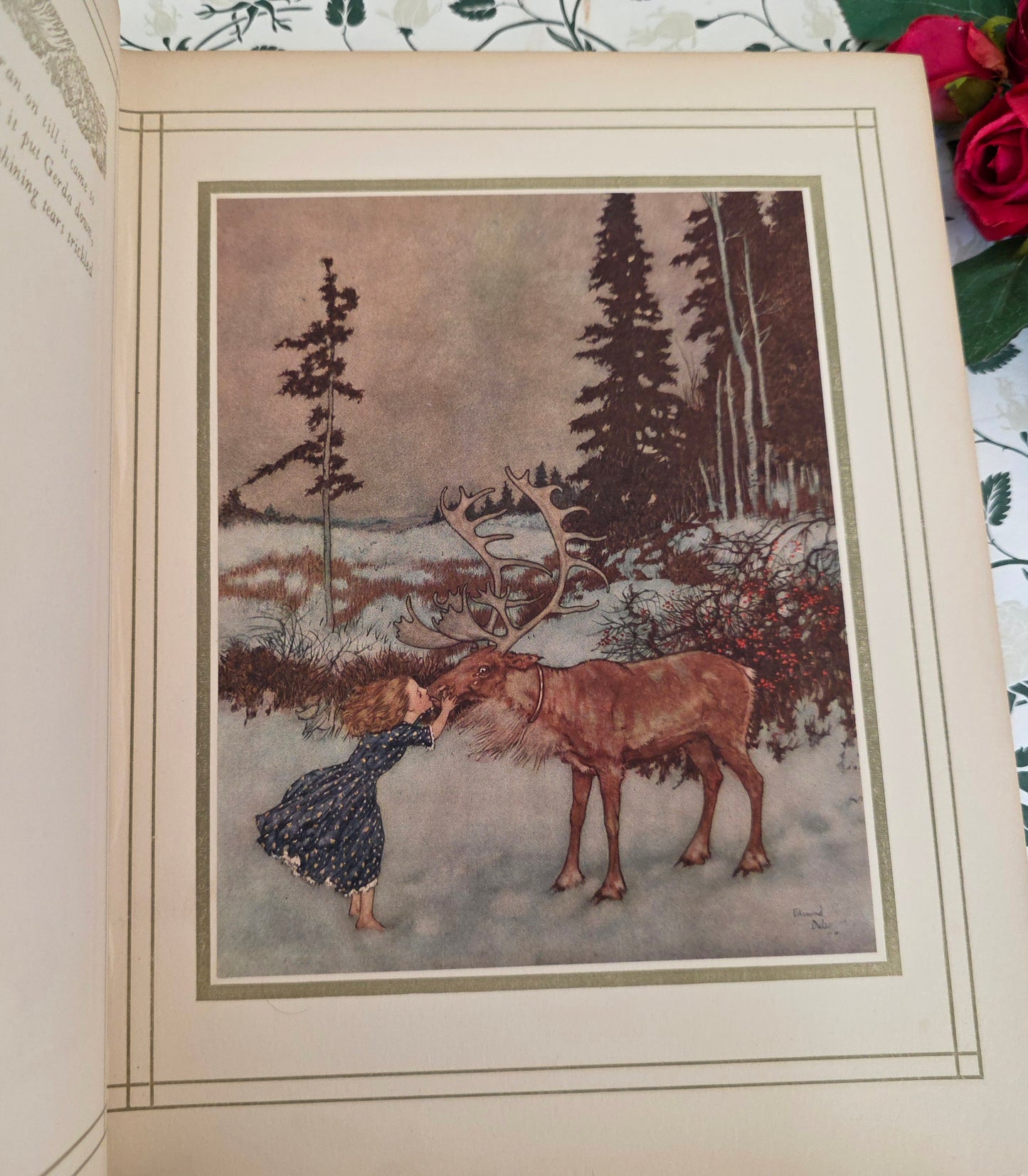 1911 Stories From Hans Andersen / 1st Edition Thus - Illustrated by Edmund Dulac