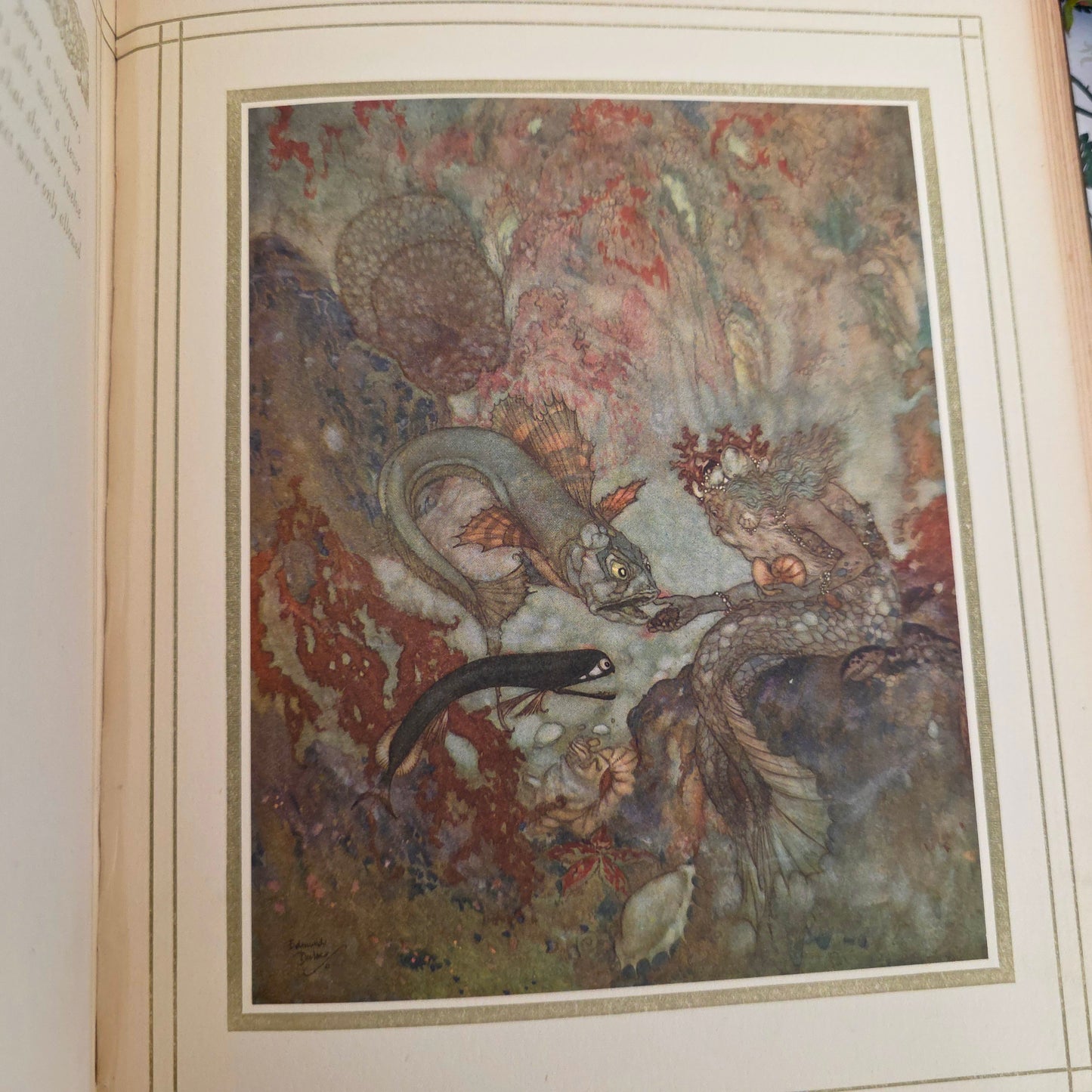 1911 Stories From Hans Andersen / 1st Edition Thus - Illustrated by Edmund Dulac