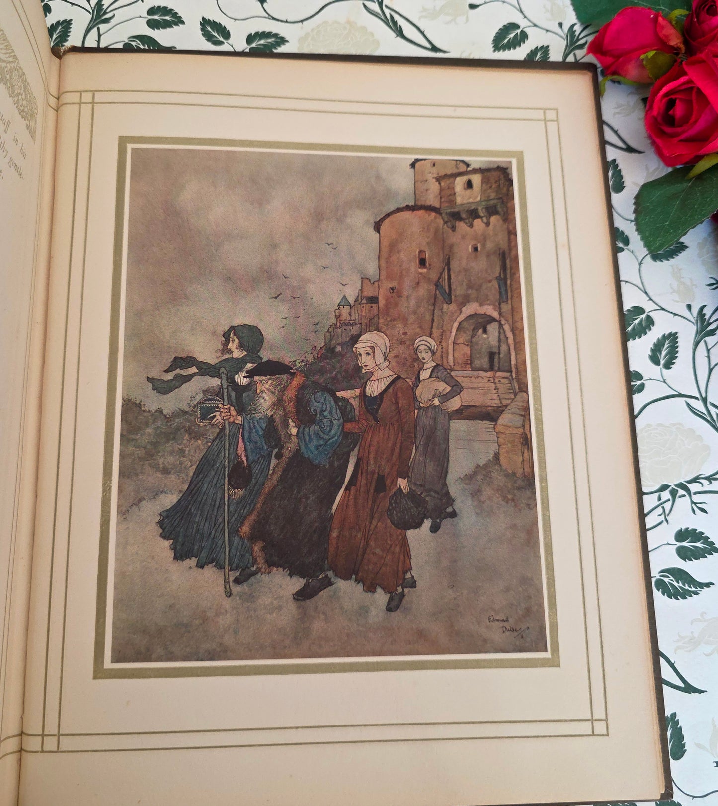 1911 Stories From Hans Andersen / 1st Edition Thus - Illustrated by Edmund Dulac