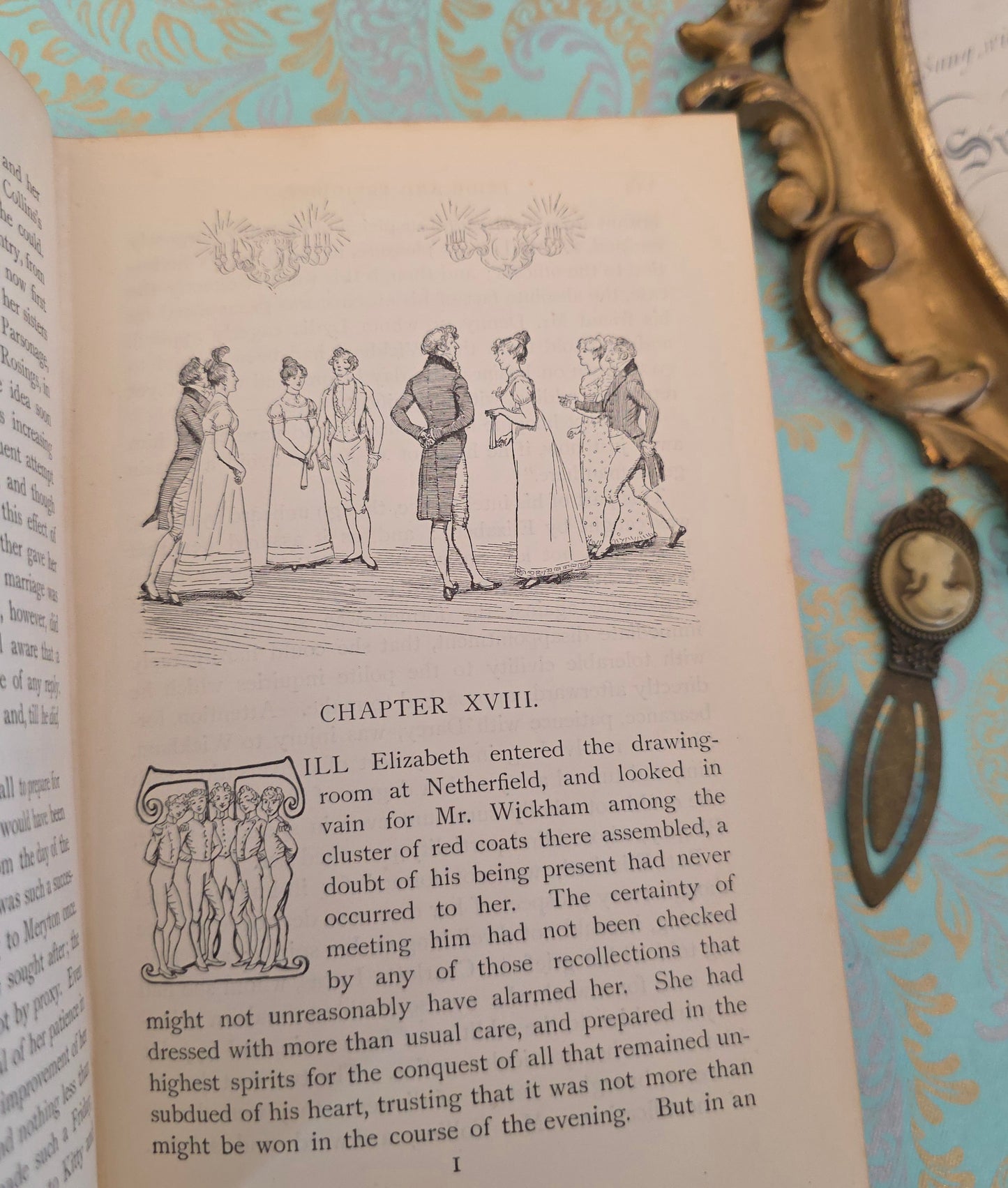 1906 Pride & Prejudice by Jane Austen / Peacock Ed / George Allen, London / Very Good Condition / Illustrated by Hugh Thomson