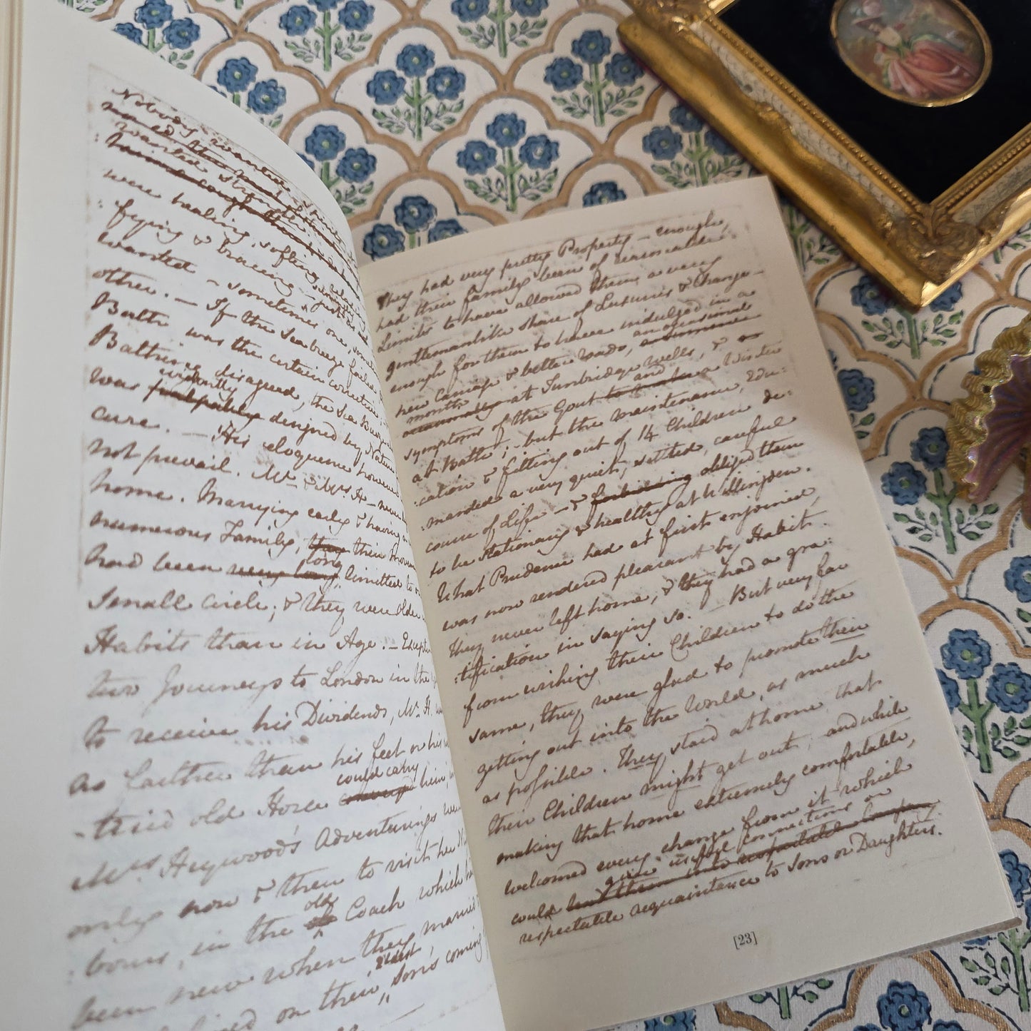 1975 Sanditon An Unfinished Novel - Facsimile Manuscript