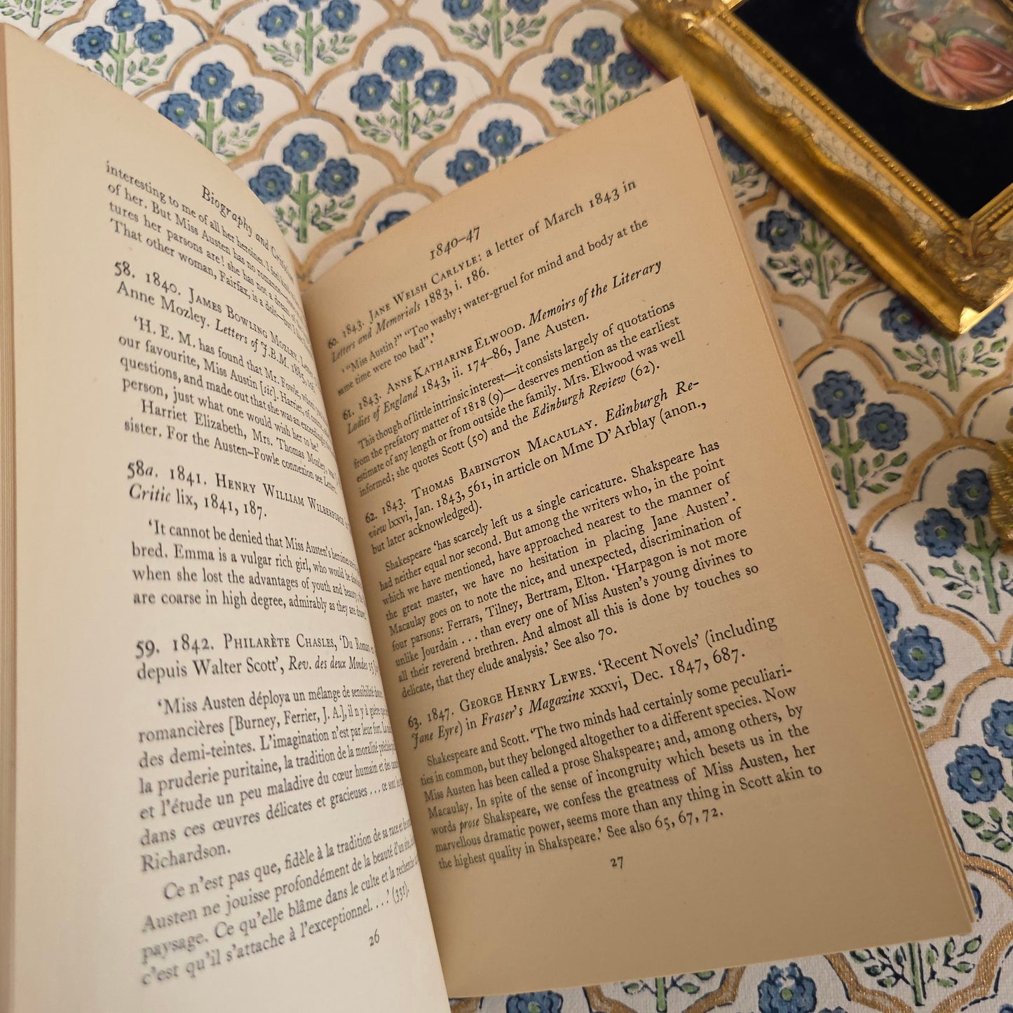 1953 Jane Austen A Critical Bibliography by RW Chapman - 1st Edition