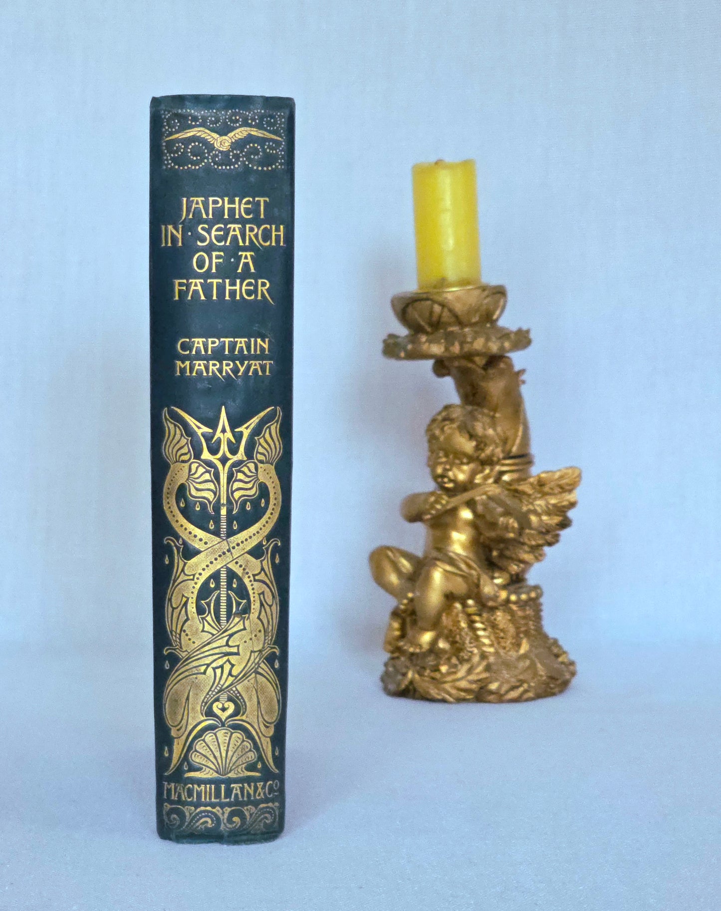 1895 Japhet In Search of a Father - Antique Book, Turbayne Covers, Illustrated