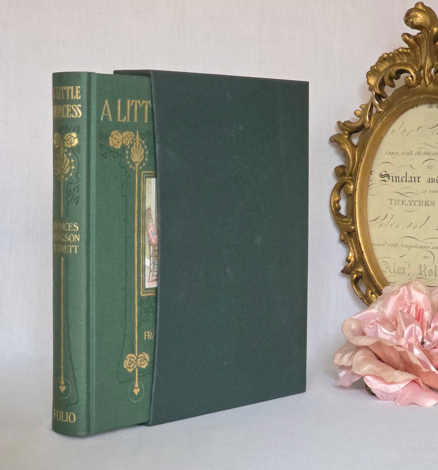 2008 A Little Princess by Frances Hodgson Burnett / SCARCE / The Folio Society, London / Slipcase Box / Excellent Condition / Eight Colour Plates