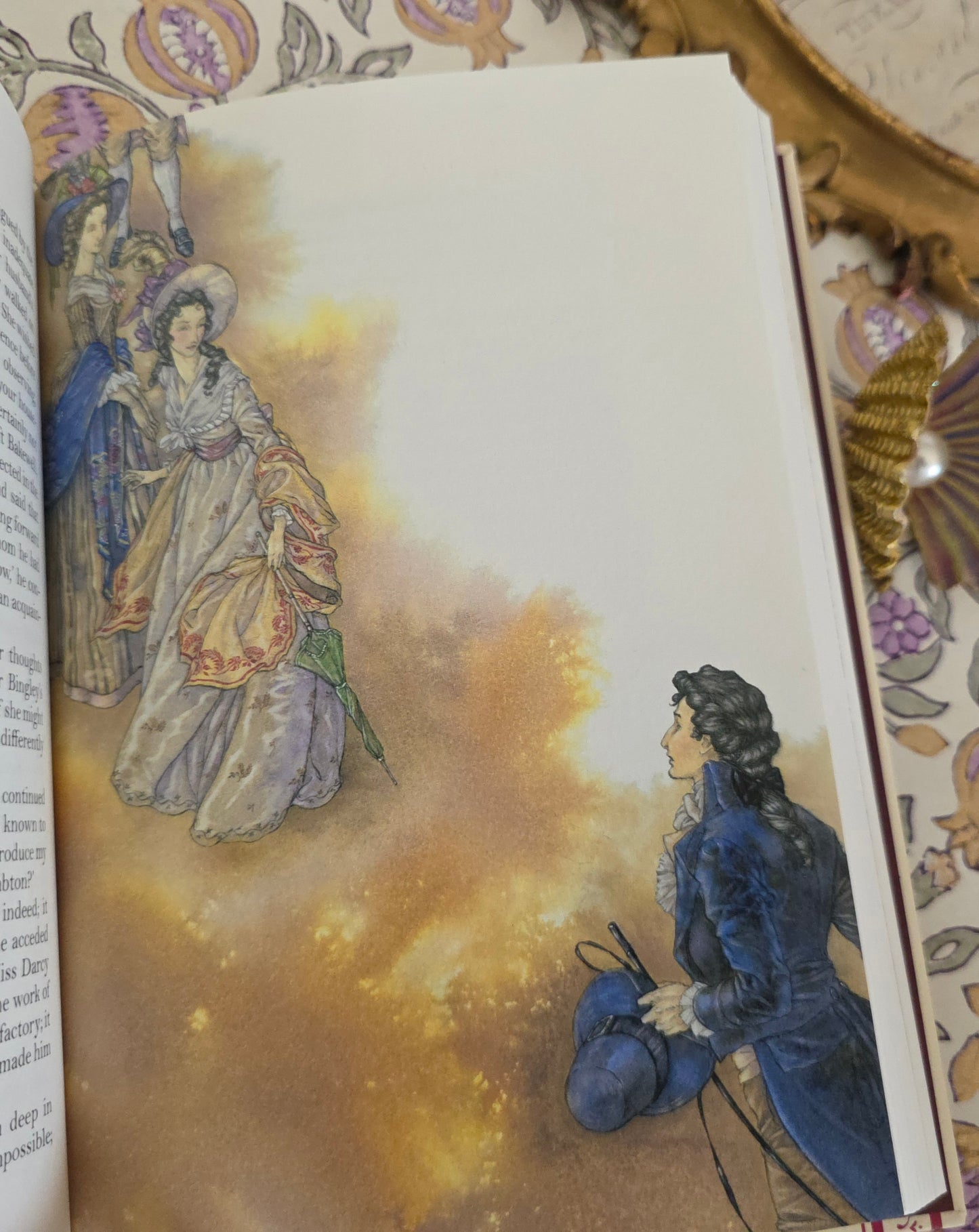 2006 Pride and Prejudice by Jane Austen - Illustrated Vintage Book in Slipcase