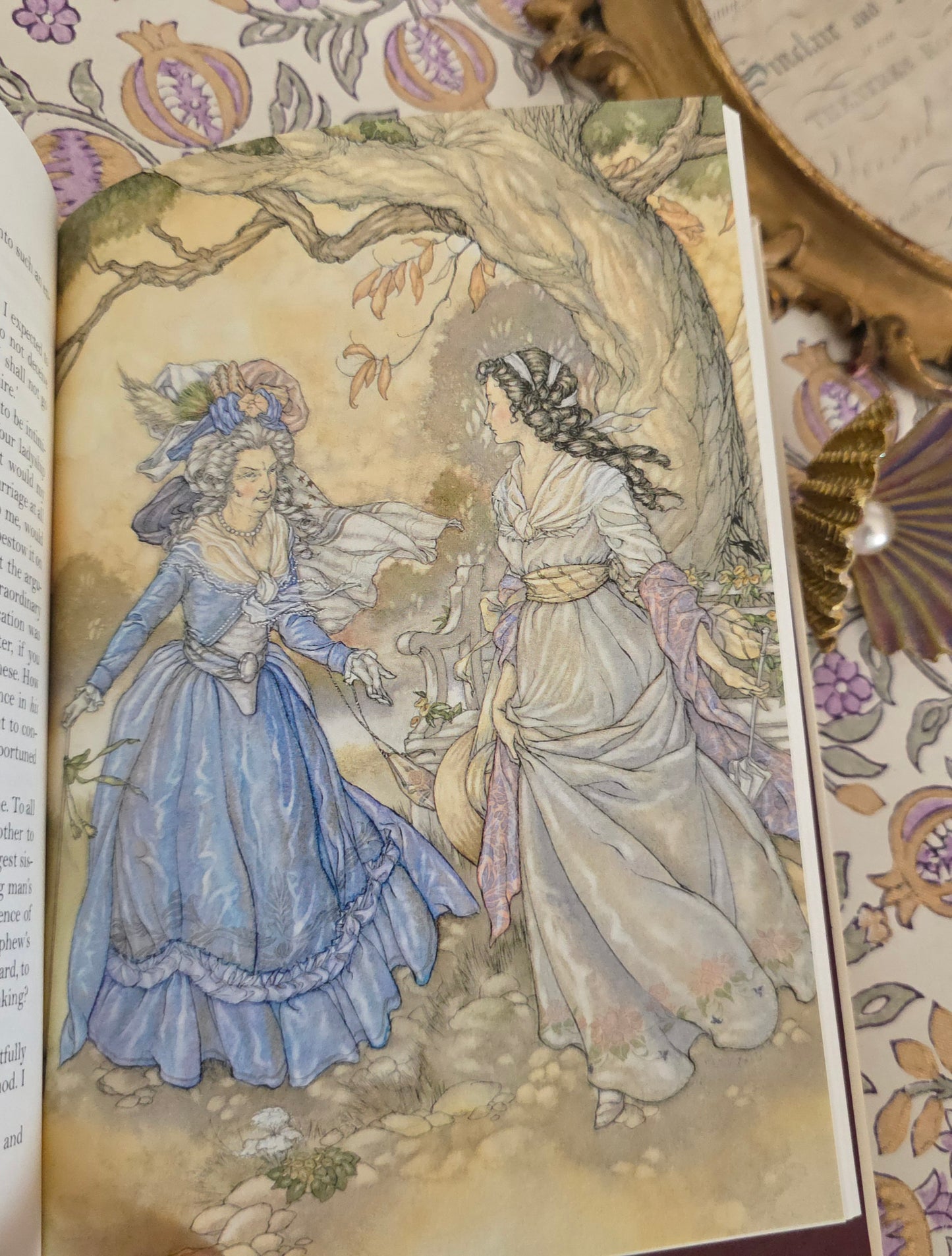 2006 Pride and Prejudice by Jane Austen - Illustrated Vintage Book in Slipcase