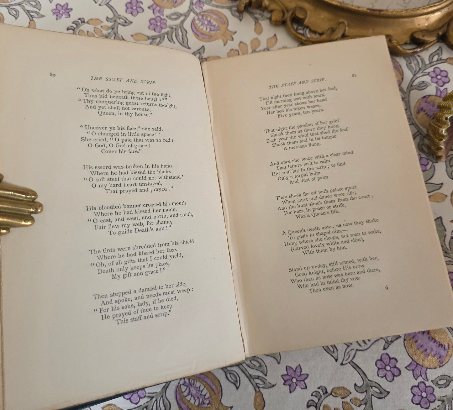 1890 Collected Works of Dante Gabriel Rossetti - In Two Volumes - 1st Edition