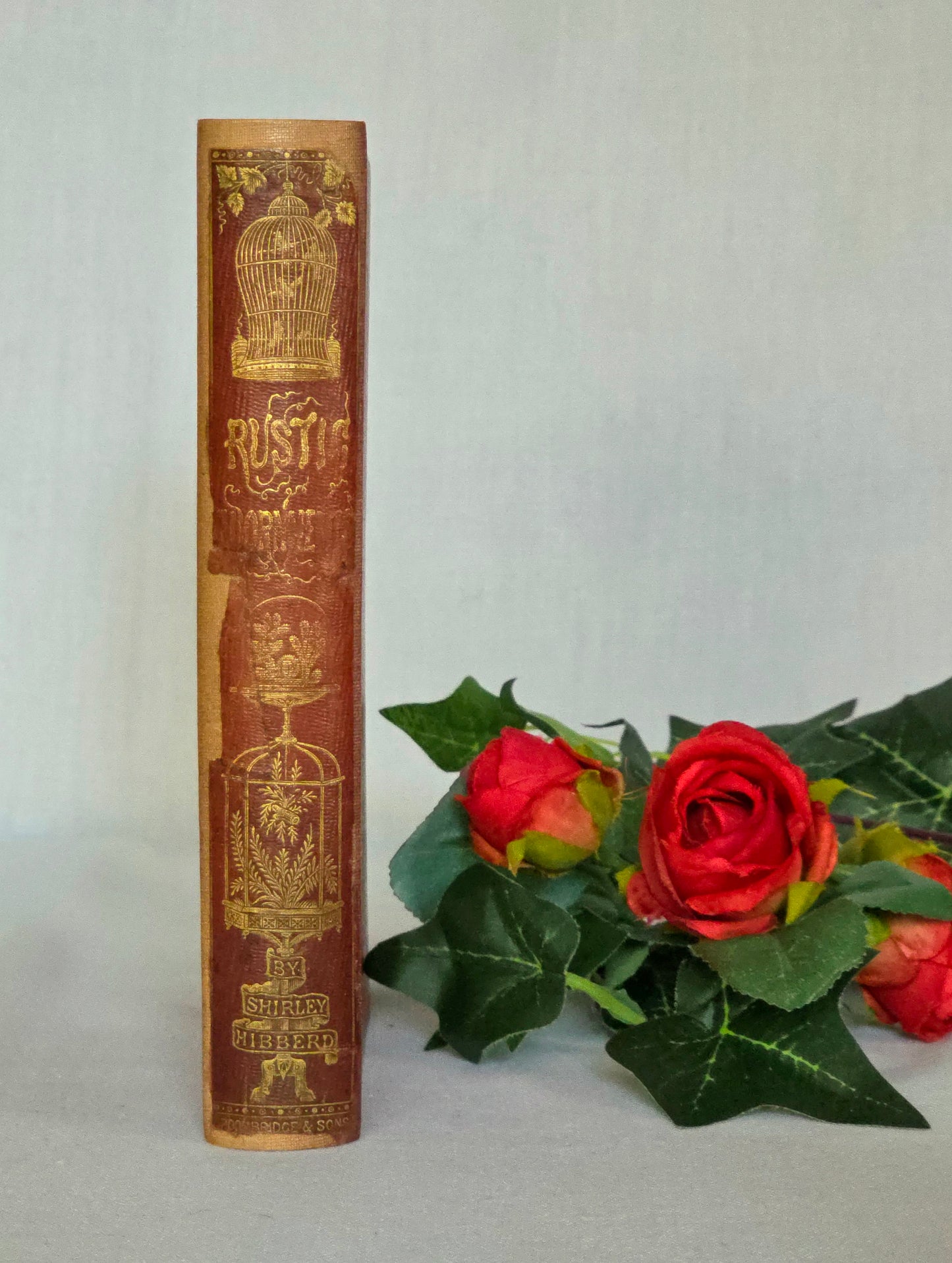 1856 Rustic Adornments by Shirley Hibberd - Richly Illustrated Antique Book