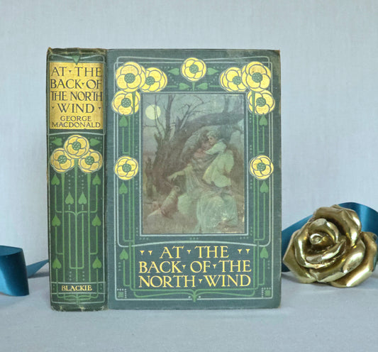 RESERVED RESERVED c1905 At the Back of the North Wind by George Macdonald - Illustrated Antique Book