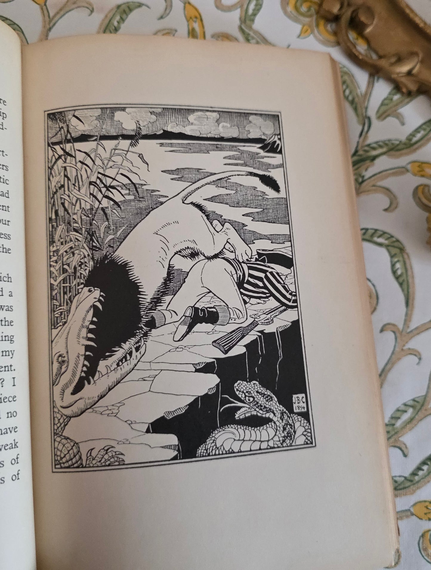 1929 The Surprising Adventures of Baron Munchausen - Illustrated Antique Book