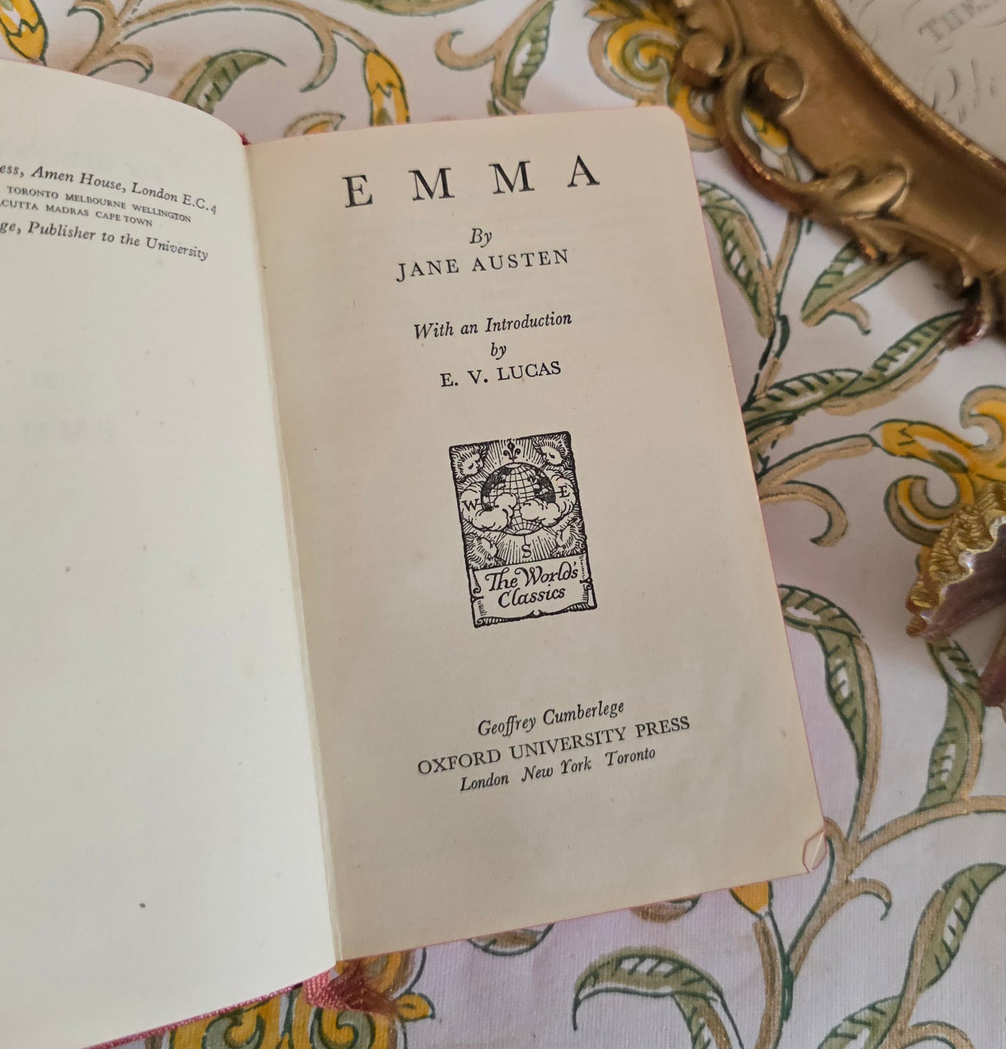 1950 Emma by Jane Austen - Slipcased Vintage Book