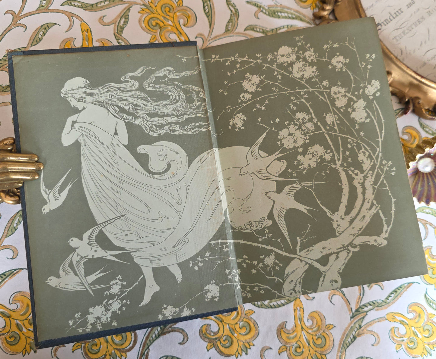 RESERVED RESERVED c1905 At the Back of the North Wind by George Macdonald - Illustrated Antique Book