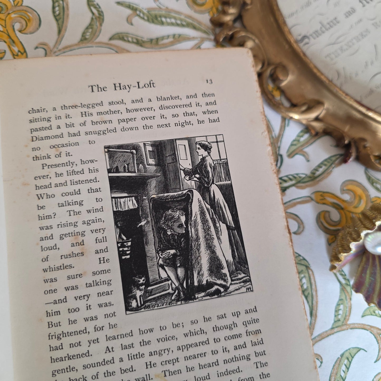 RESERVED RESERVED c1905 At the Back of the North Wind by George Macdonald - Illustrated Antique Book