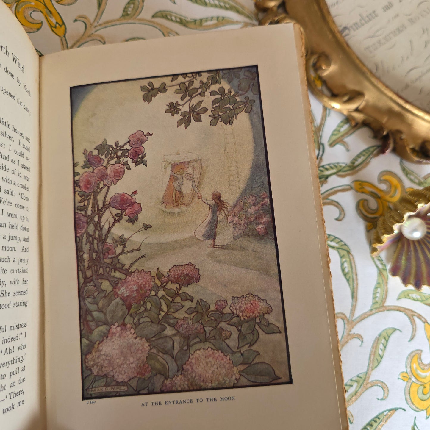 RESERVED RESERVED c1905 At the Back of the North Wind by George Macdonald - Illustrated Antique Book