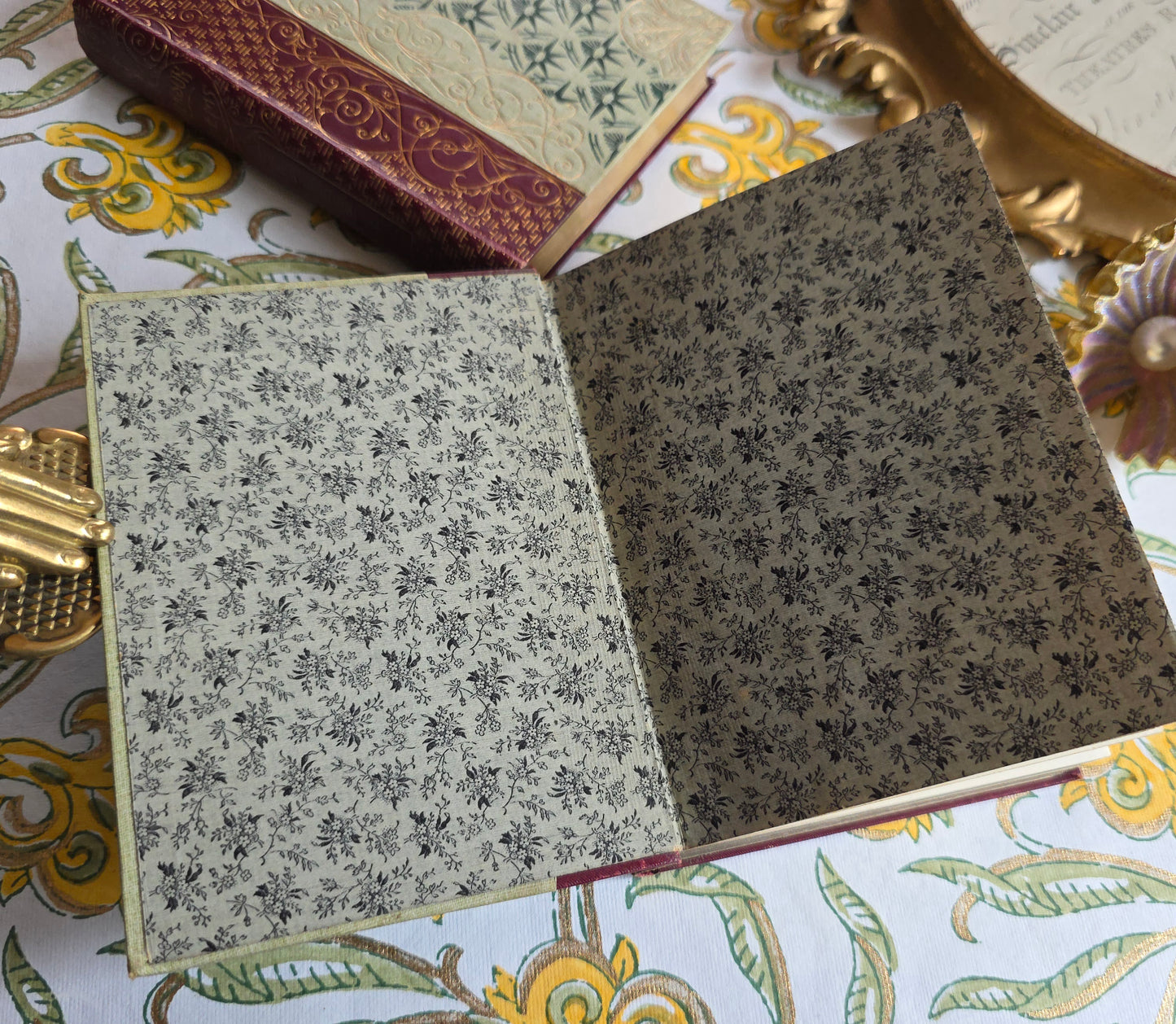 1890s Longfellow and Emerson Antique Poetry Book Set