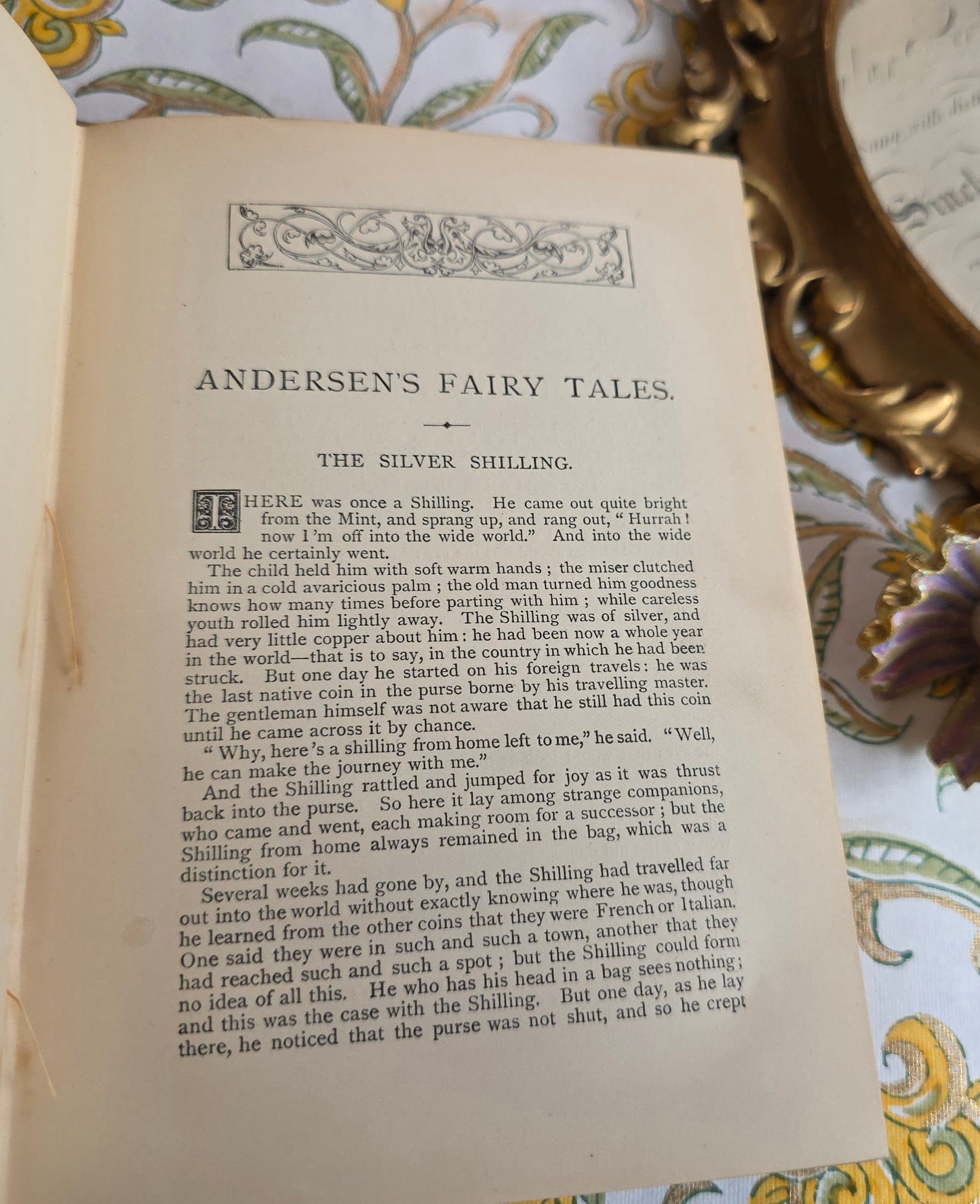 1890s Fairy Tales and Stories by Hans Christian Andersen - Antique Illustrated Book